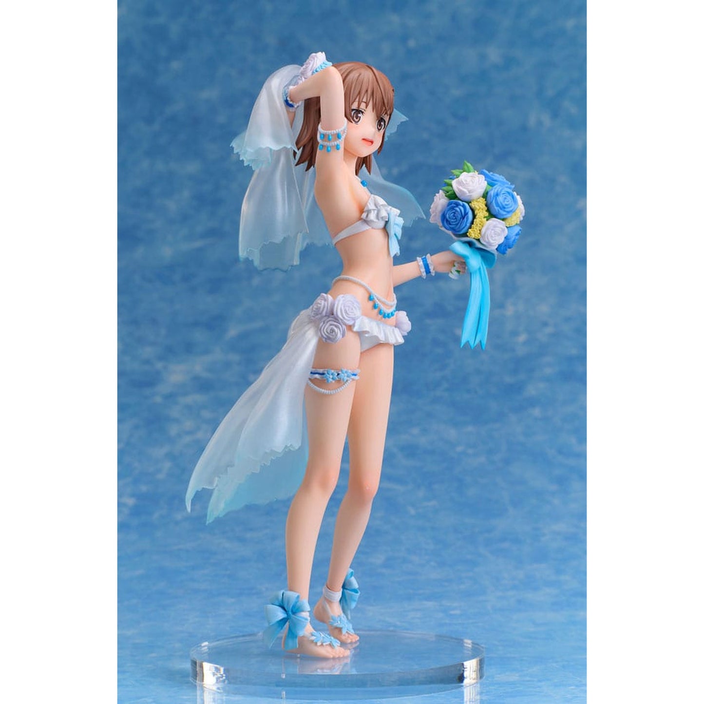 A Certain Scientific Railgun T 1/7 Mikoto Misaka Wedding Swimsuit Ver.