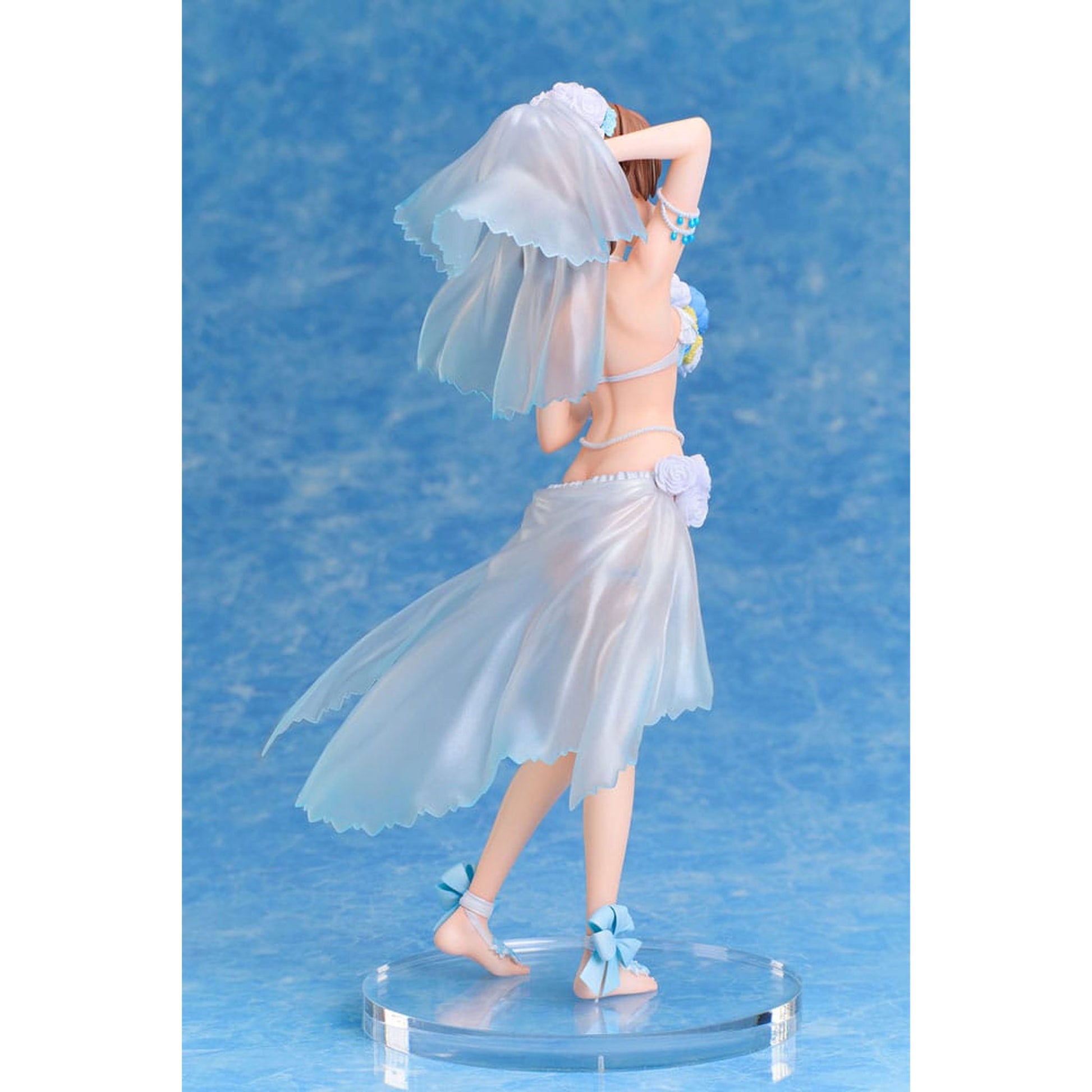 A Certain Scientific Railgun T 1/7 Mikoto Misaka Wedding Swimsuit Ver. -Figuuri