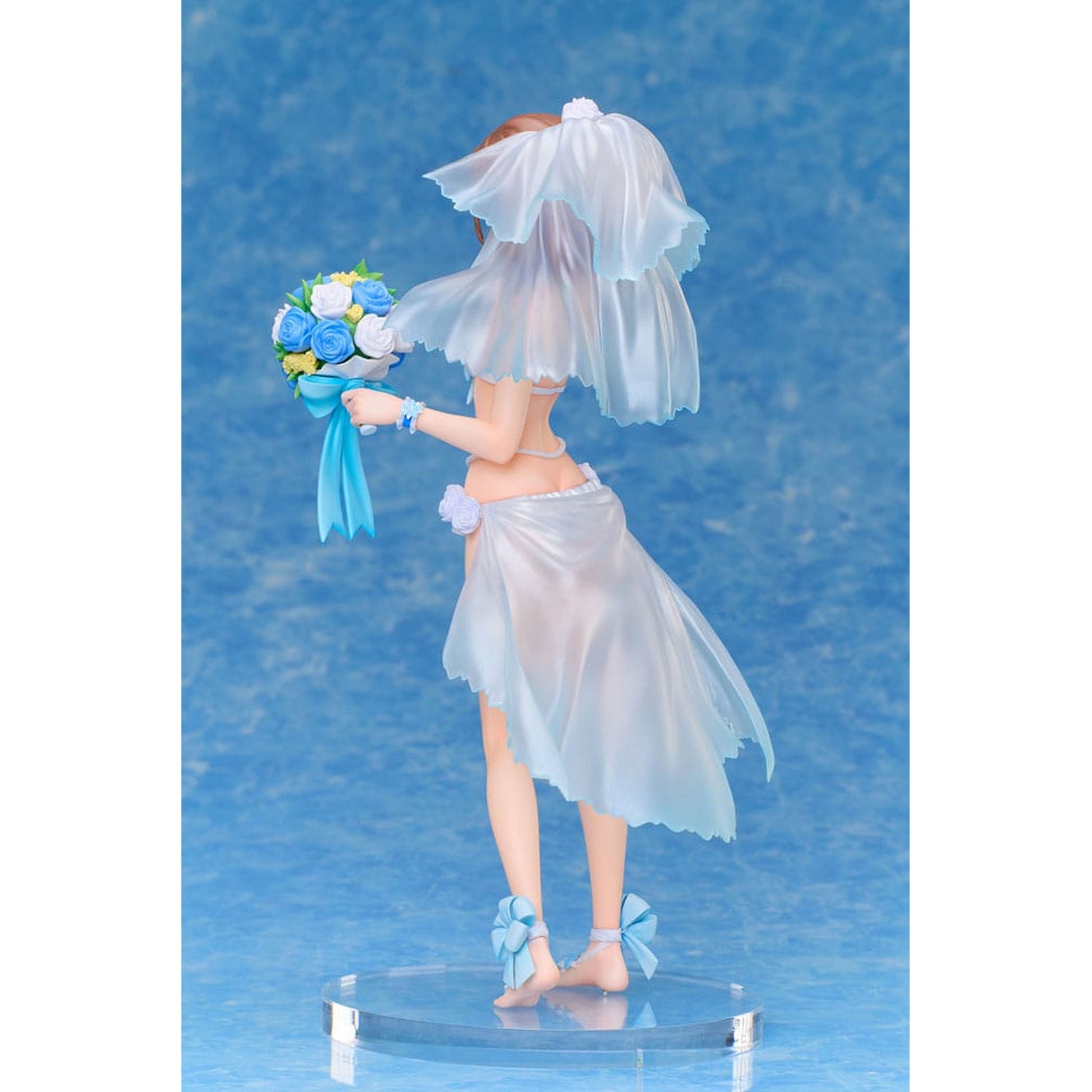 A Certain Scientific Railgun T 1/7 Mikoto Misaka Wedding Swimsuit Ver. -Figuuri