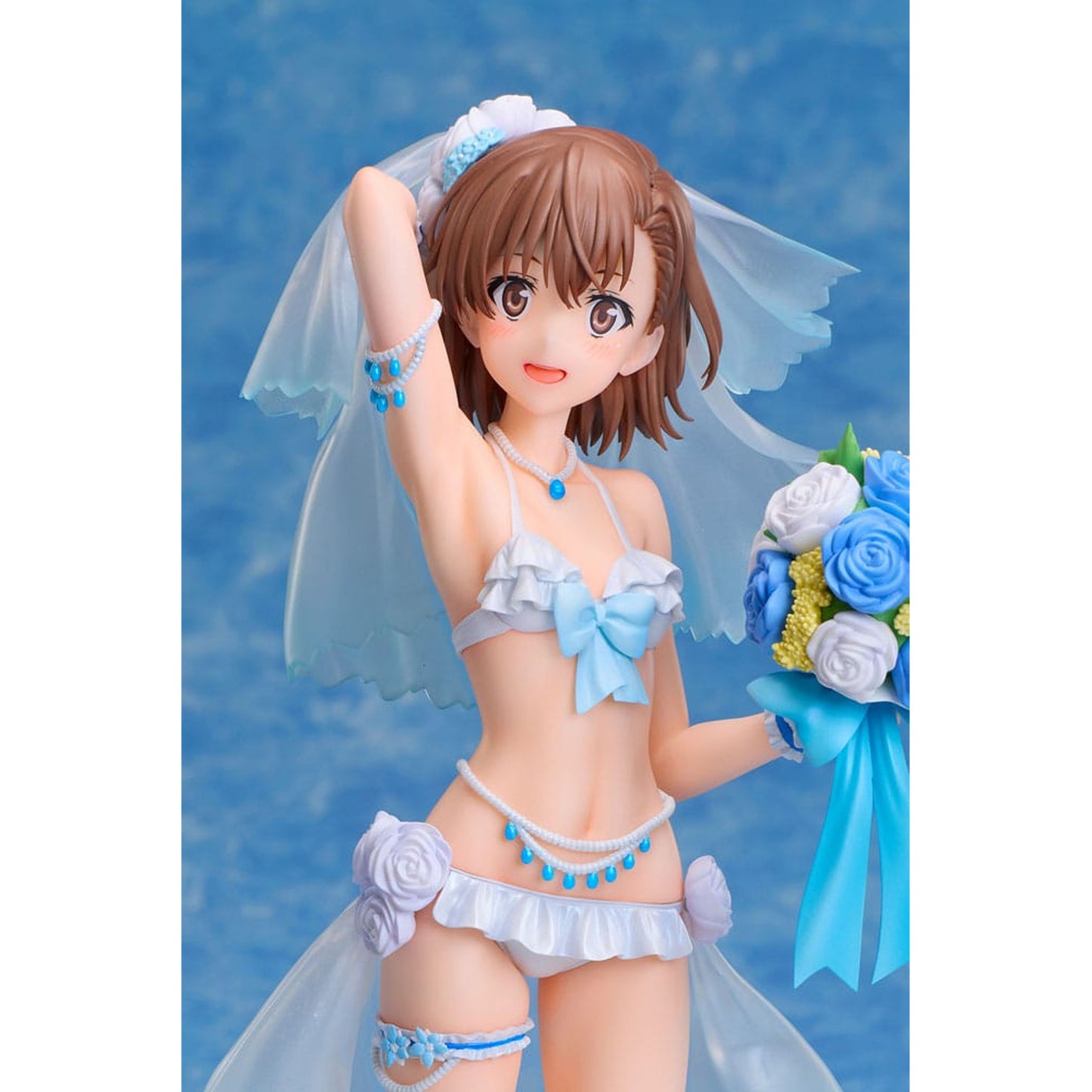 A Certain Scientific Railgun T 1/7 Mikoto Misaka Wedding Swimsuit Ver.