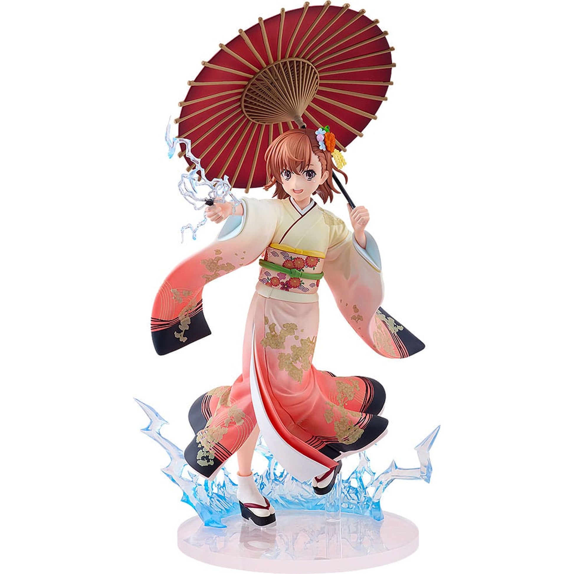 A Certain Scientific Railgun T 1/7 Mikoto Misaka Furisode Kimono Ver. -Figuuri