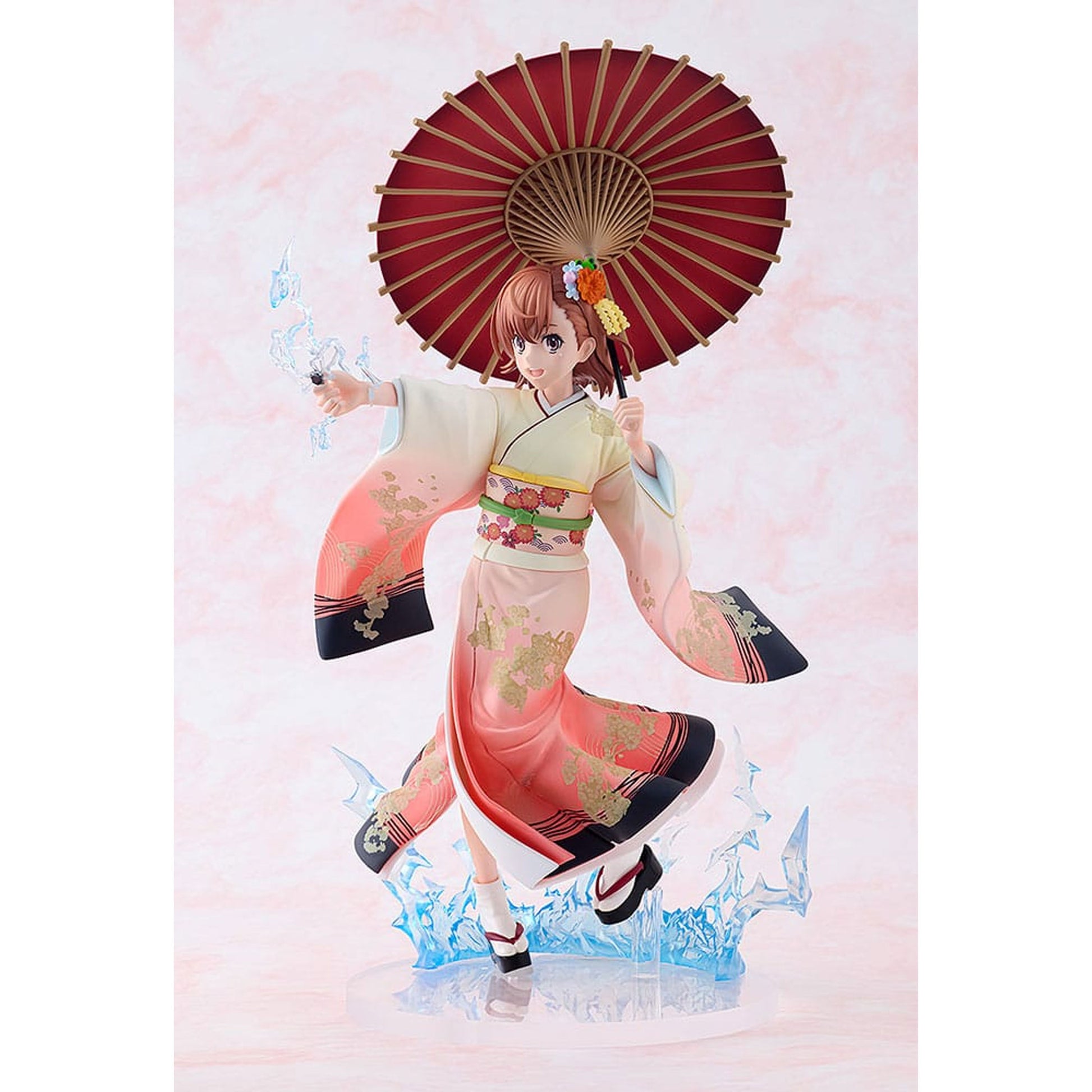 A Certain Scientific Railgun T 1/7 Mikoto Misaka Furisode Kimono Ver. -Figuuri