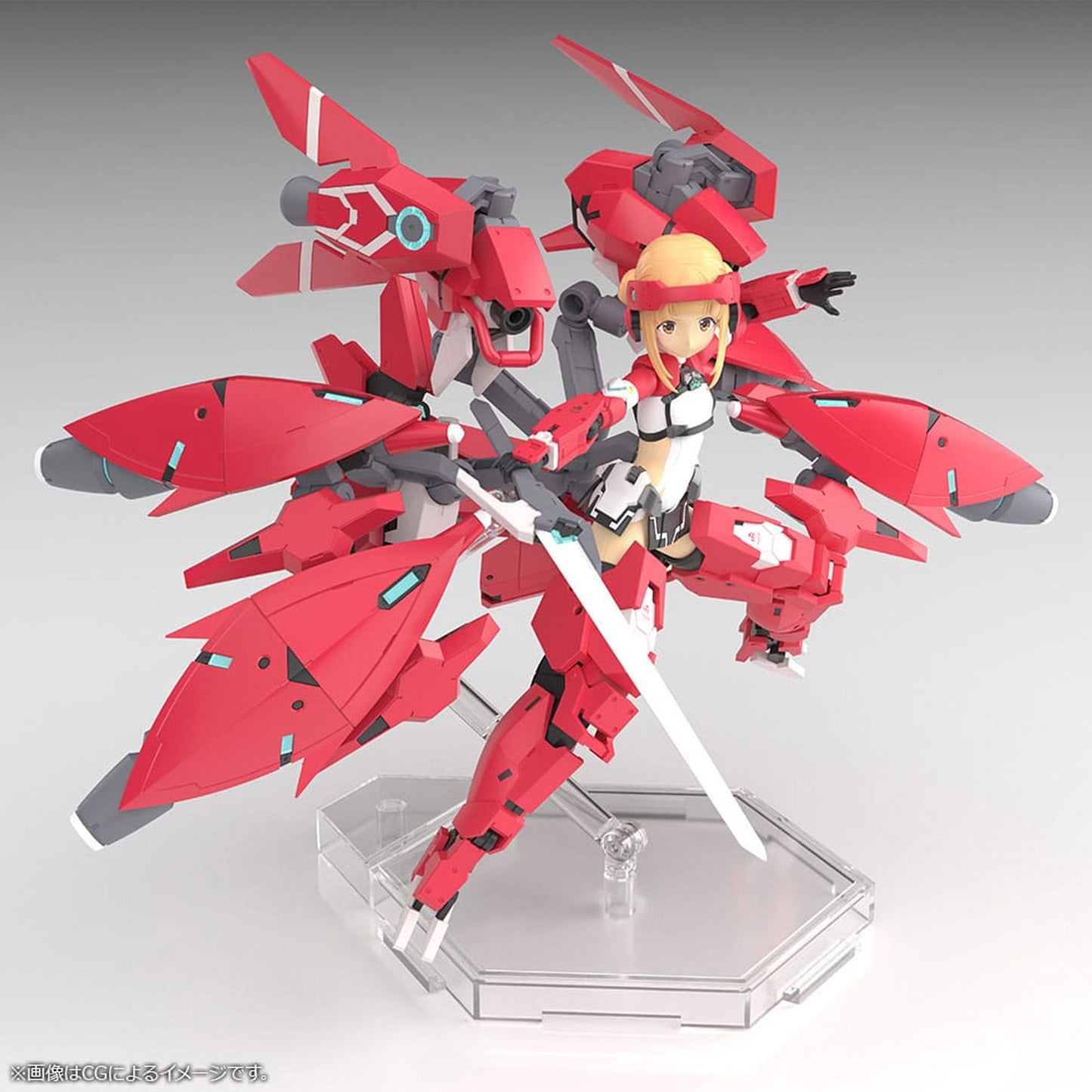 Alice Gear Aegis Expansion Megami Device Plastic Model Kit Nodoka Takahata Shimon
