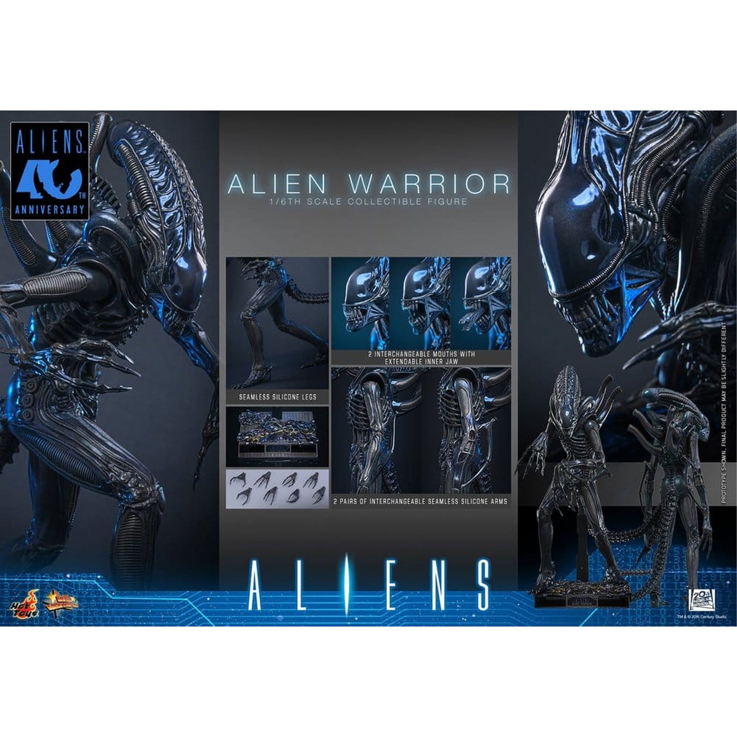 Alien Movie Masterpiece 1/6 Alien Warrior -Action Figure