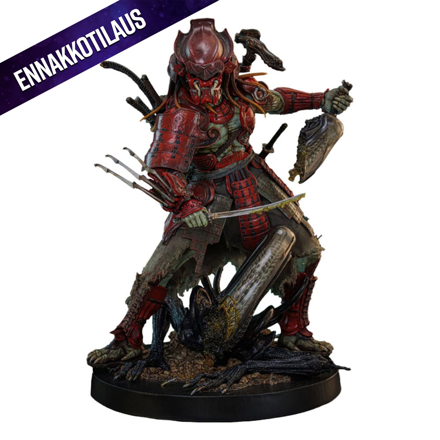 Alien vs. Predator Artist Collection 1/6 Akaoni Samurai Predator -Action Figure