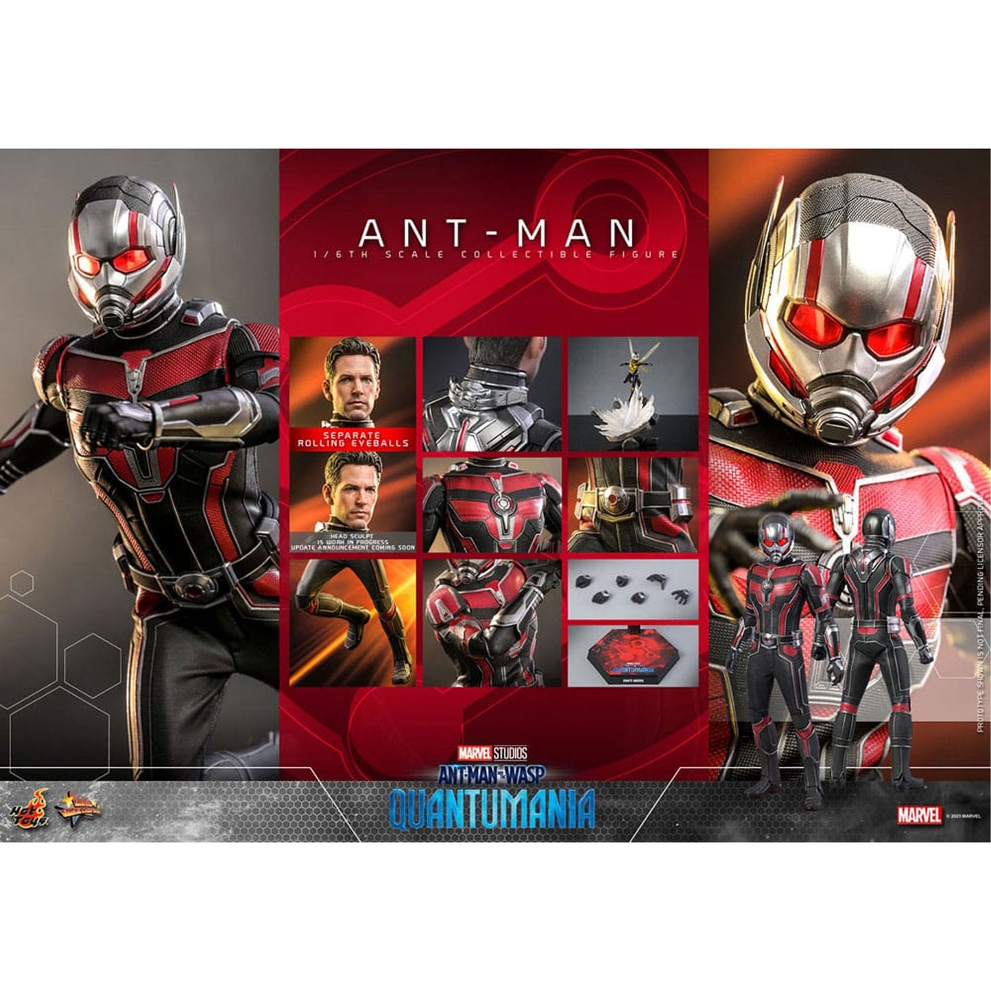 Ant-Man & The Wasp: Quantumania Movie Masterpiece Action Figure 1/6 Ant-Man