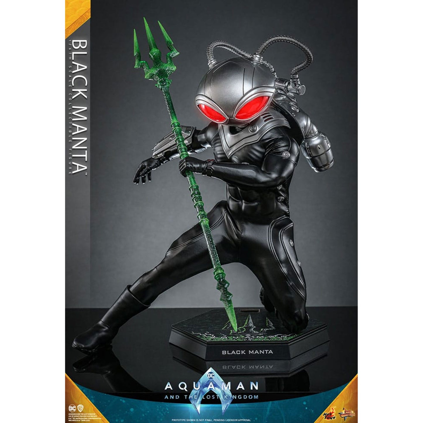 Aquaman and the Lost Kingdom Movie Masterpiece Action Figure 1/6 Black Manta