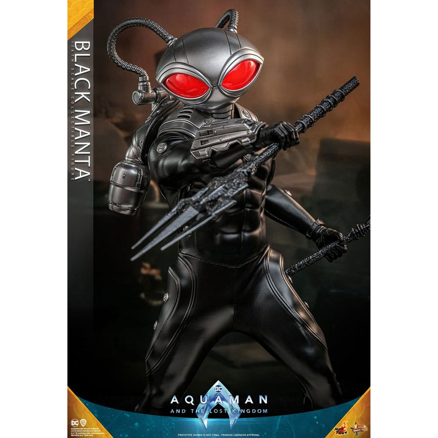 Aquaman and the Lost Kingdom Movie Masterpiece Action Figure 1/6 Black Manta