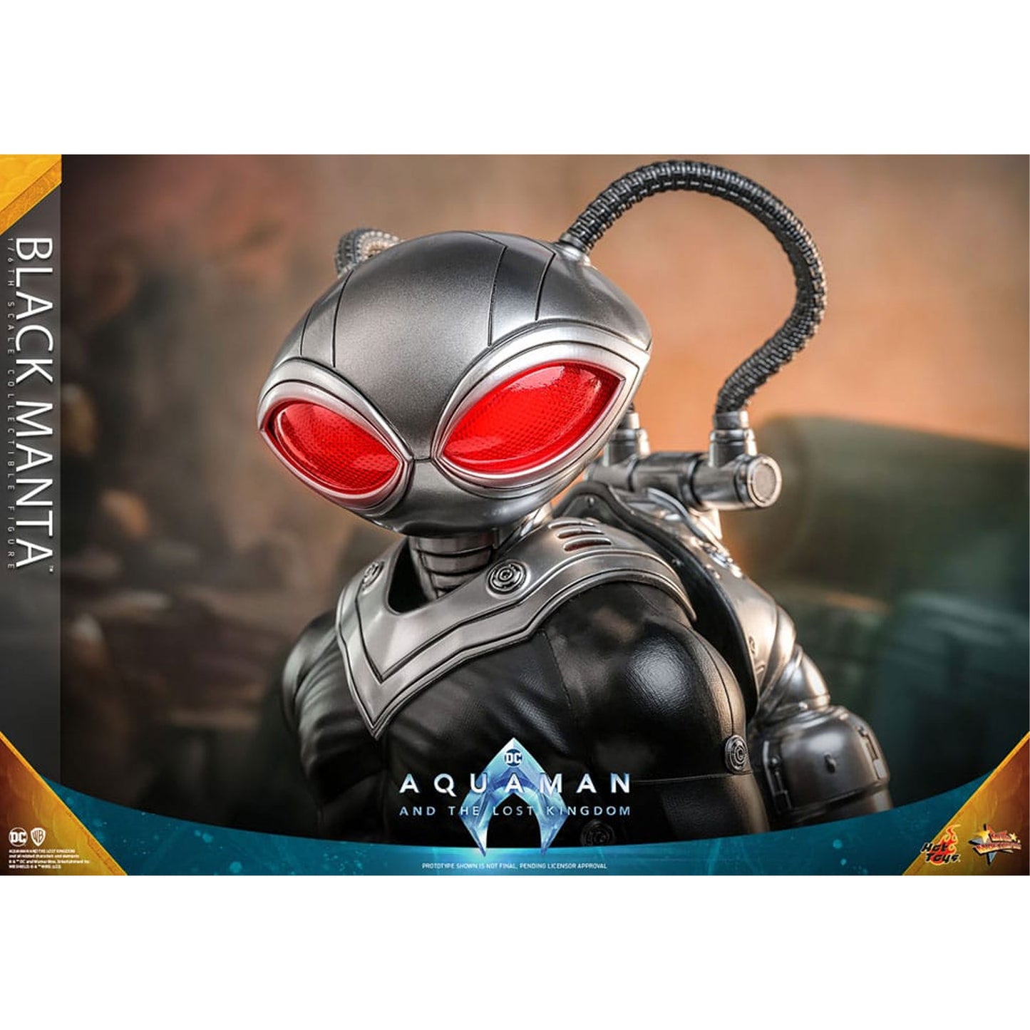 Aquaman and the Lost Kingdom Movie Masterpiece Action Figure 1/6 Black Manta