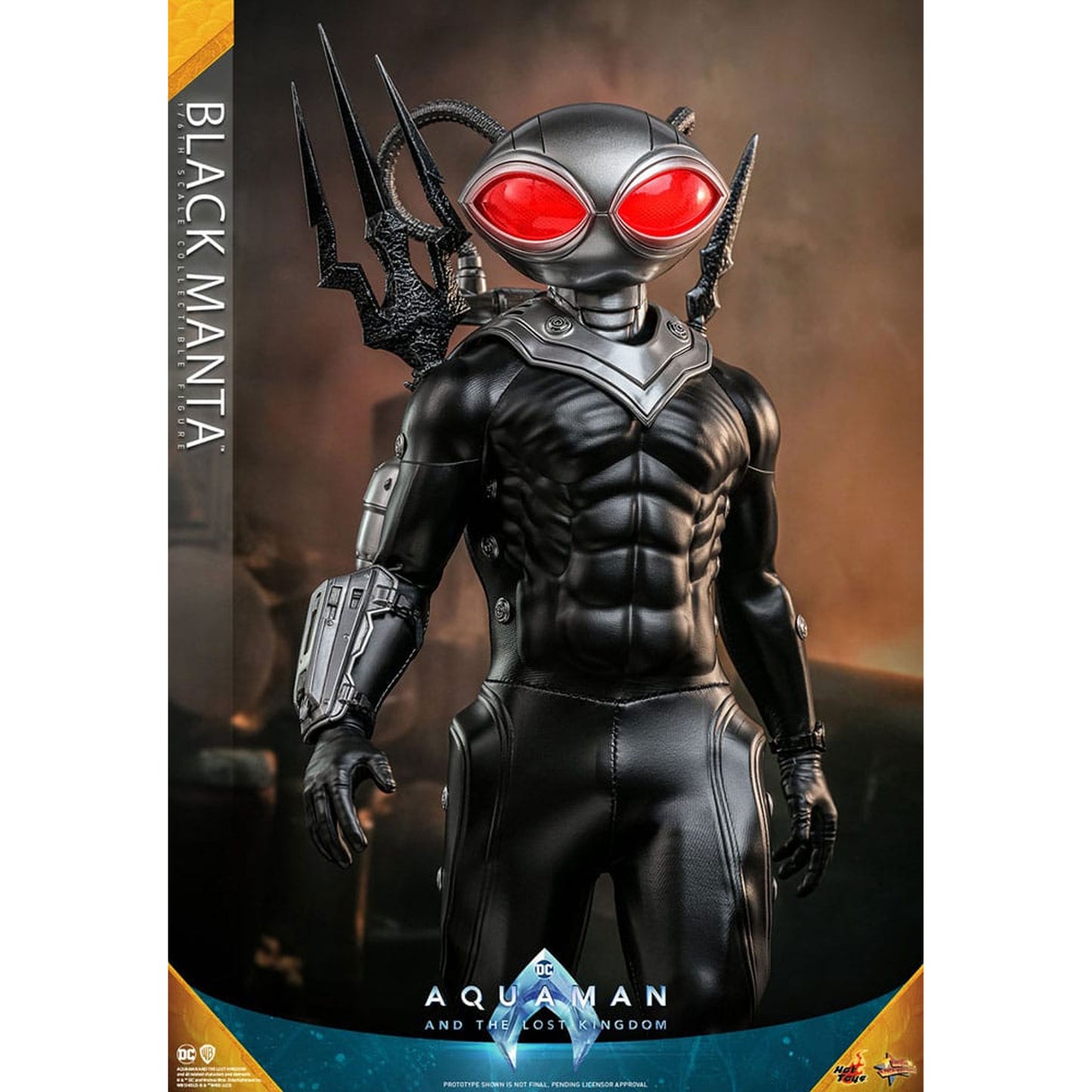 Aquaman and the Lost Kingdom Movie Masterpiece Action Figure 1/6 Black Manta