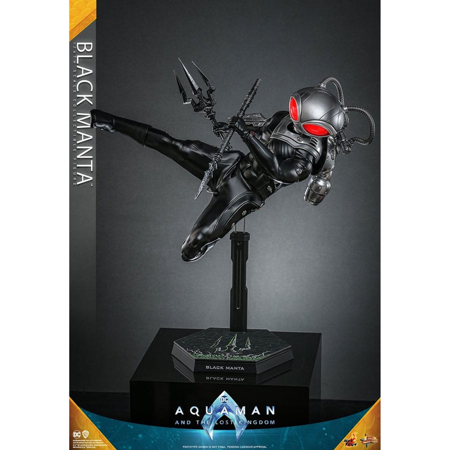 Aquaman and the Lost Kingdom Movie Masterpiece Action Figure 1/6 Black Manta