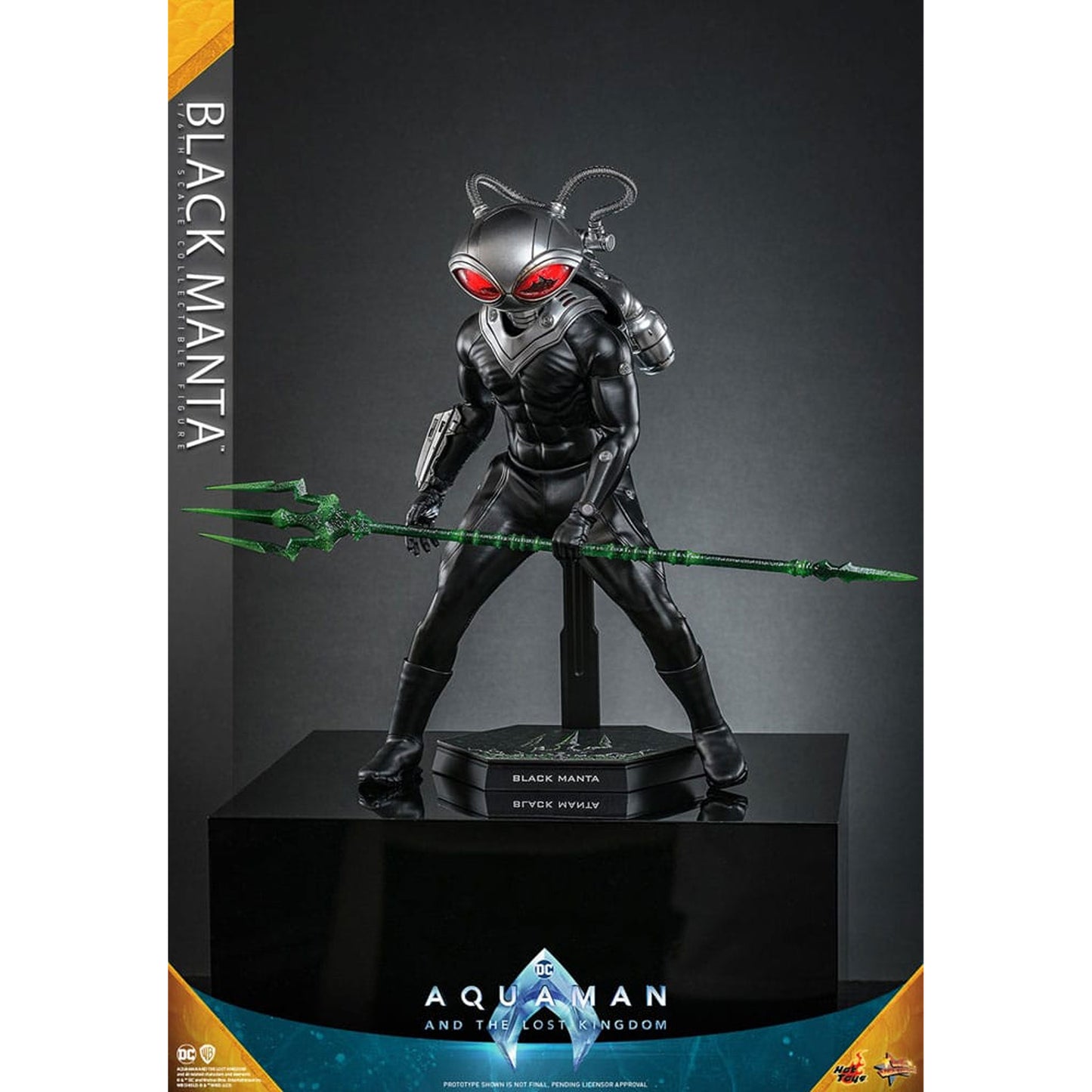 Aquaman and the Lost Kingdom Movie Masterpiece Action Figure 1/6 Black Manta