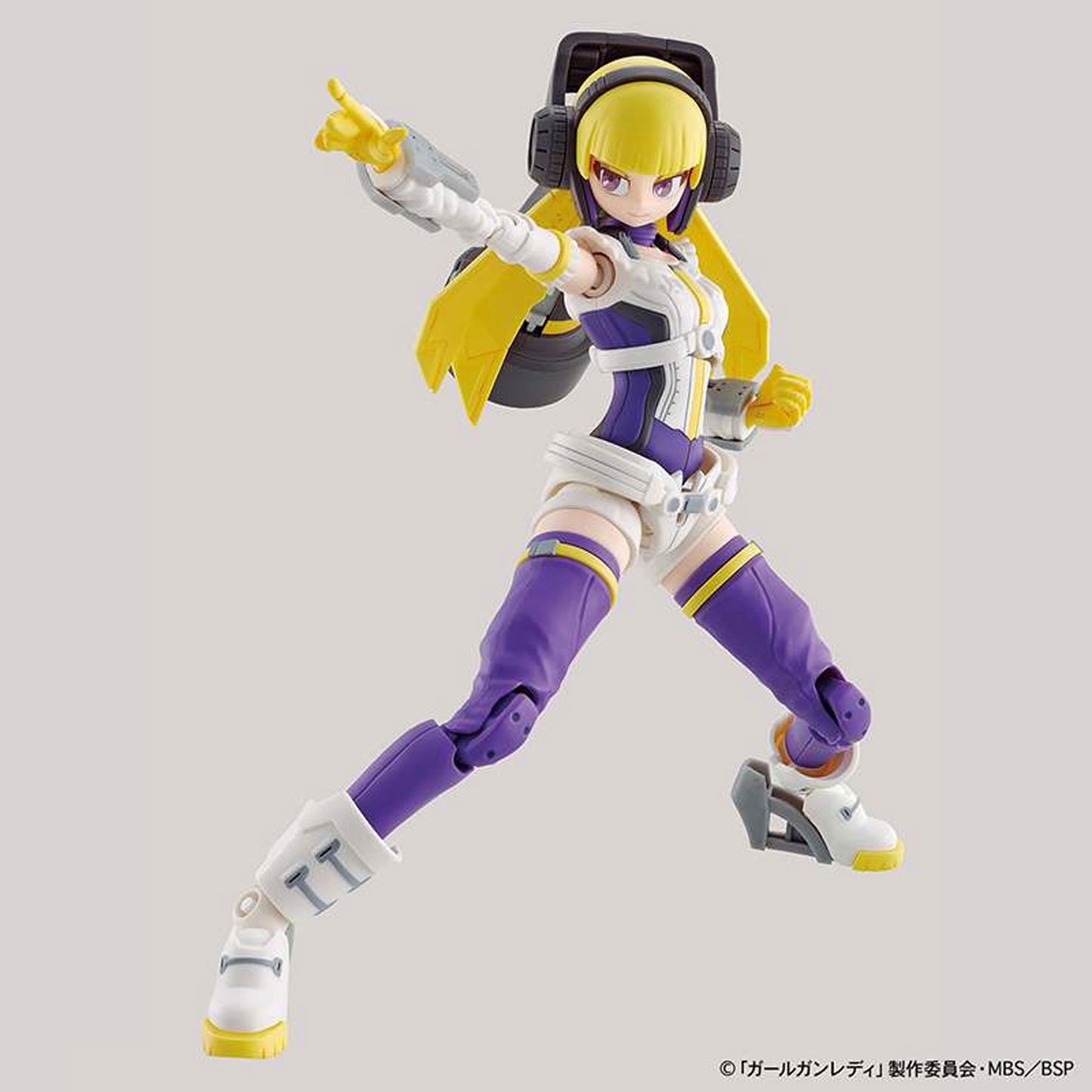 Attack Girl Gun Lady Commander Charlotte -Model kit