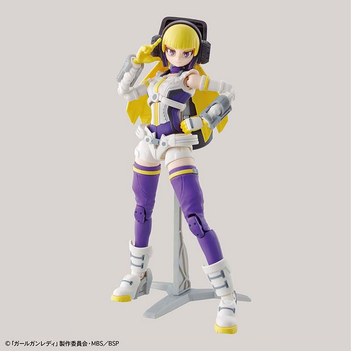 Attack Girl Gun Lady Commander Charlotte -Model kit