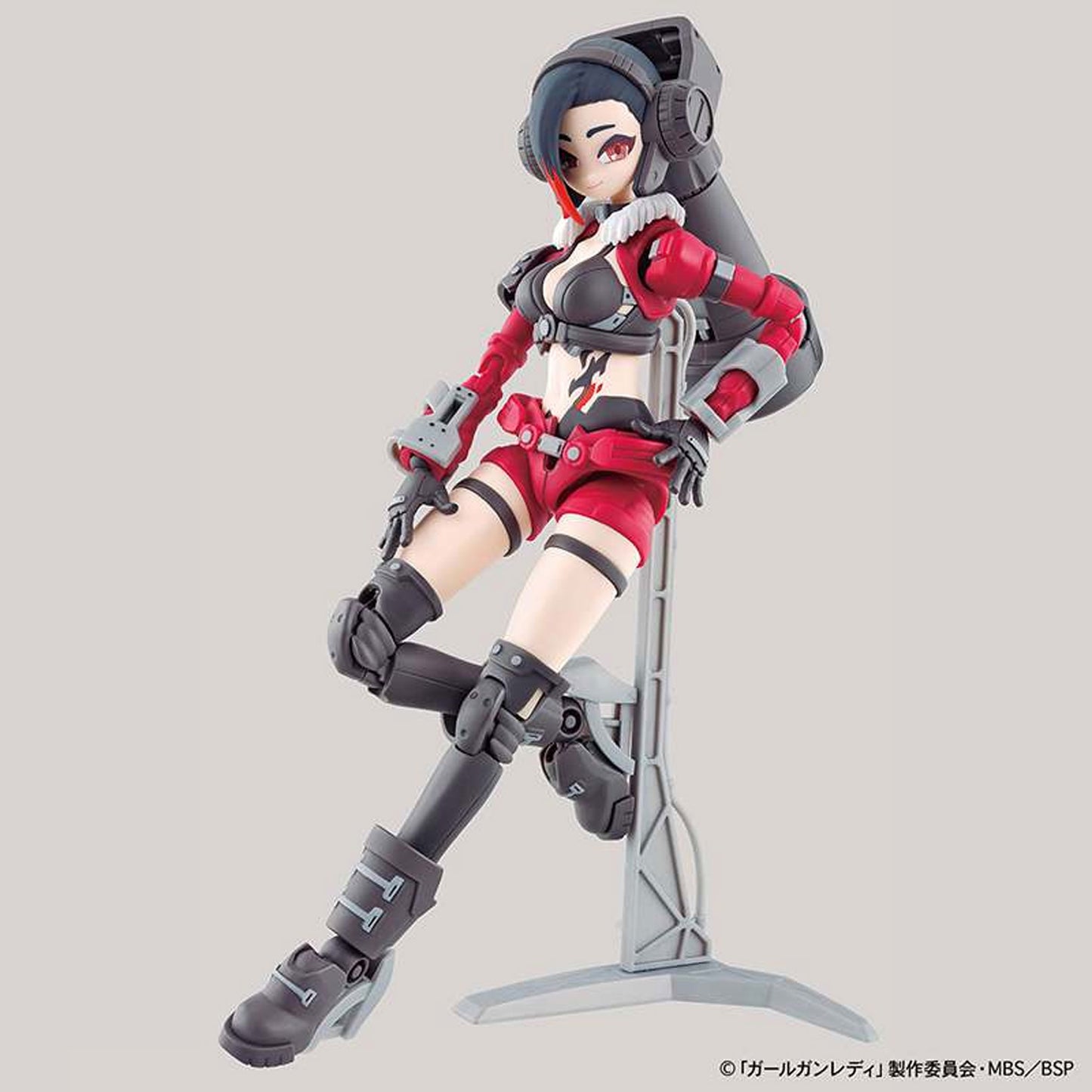 Attack Girl Gun Lady Commander Daisy -Model kit