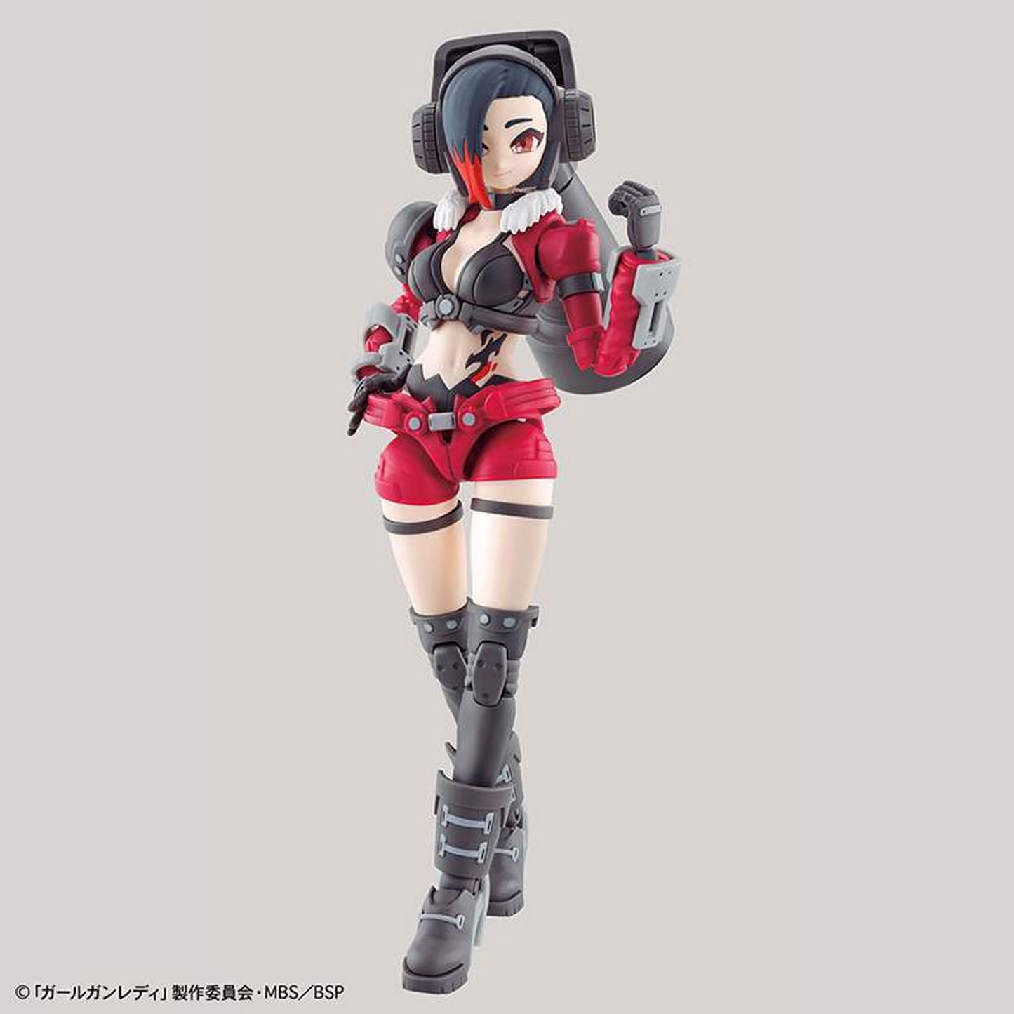 Attack Girl Gun Lady Commander Daisy -Model kit