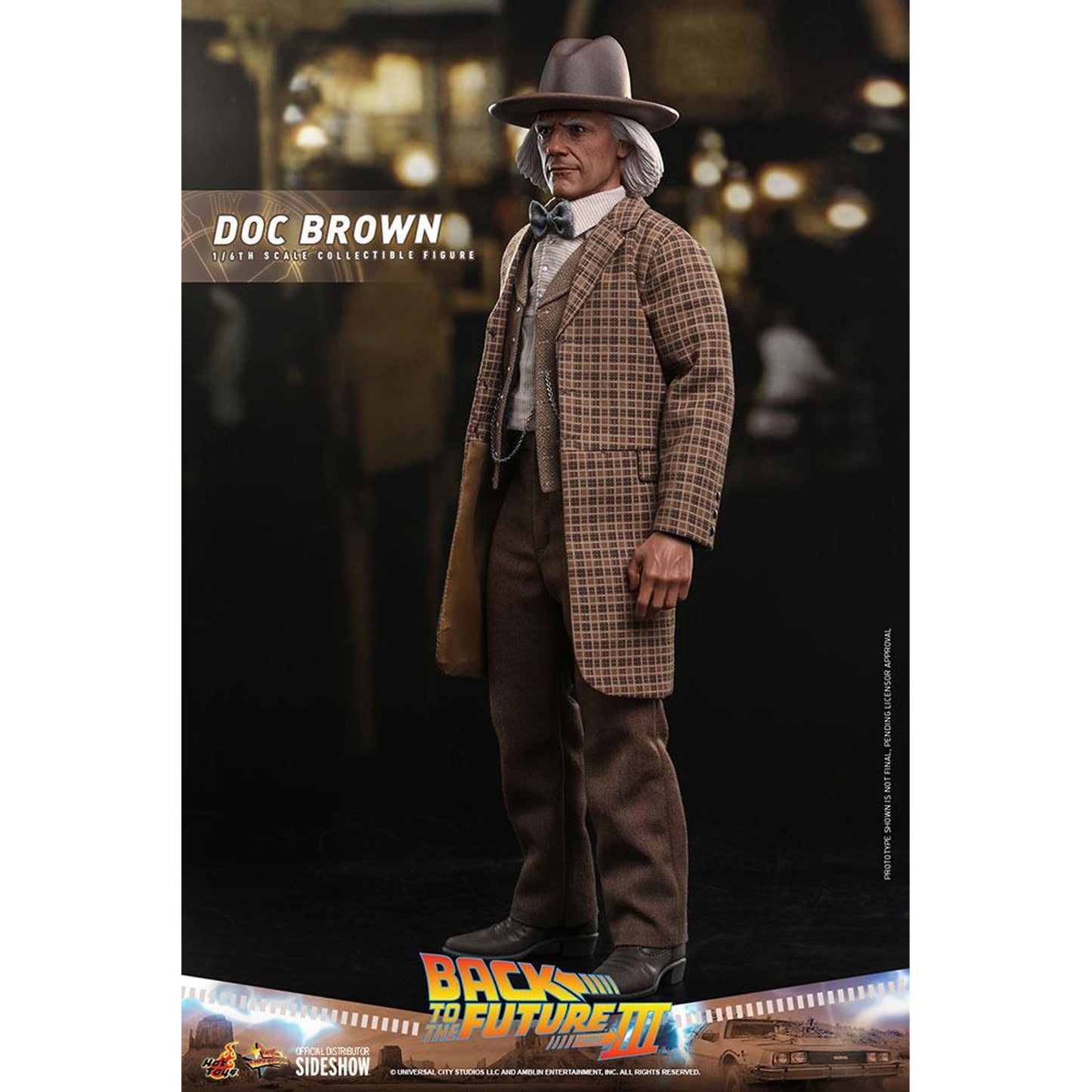 Back To The Future III Movie Masterpiece 1/6 Doc Brown