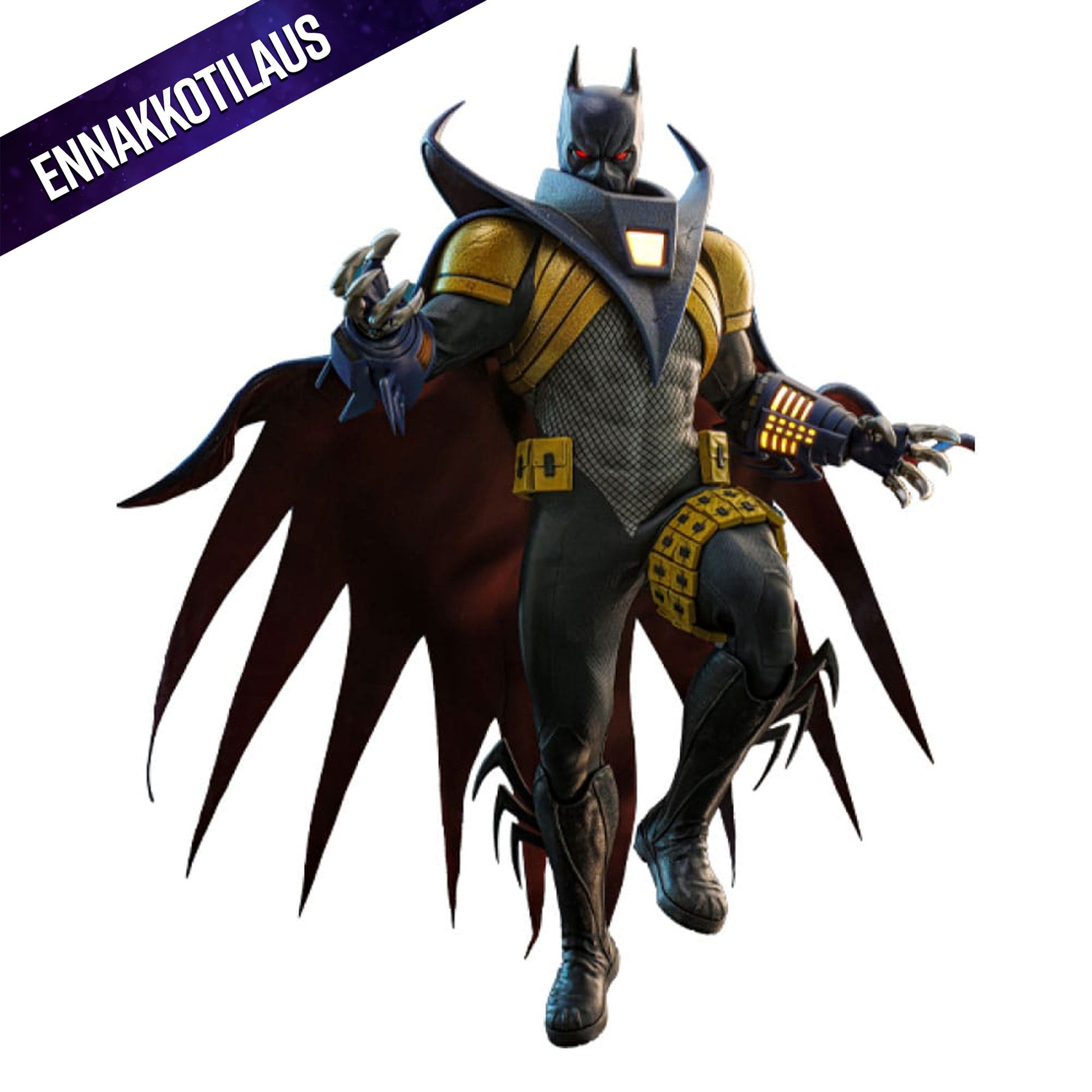 Batman: Arkham Origins Videogame Masterpiece 1/6 Knightfall Batman -Action Figuuri