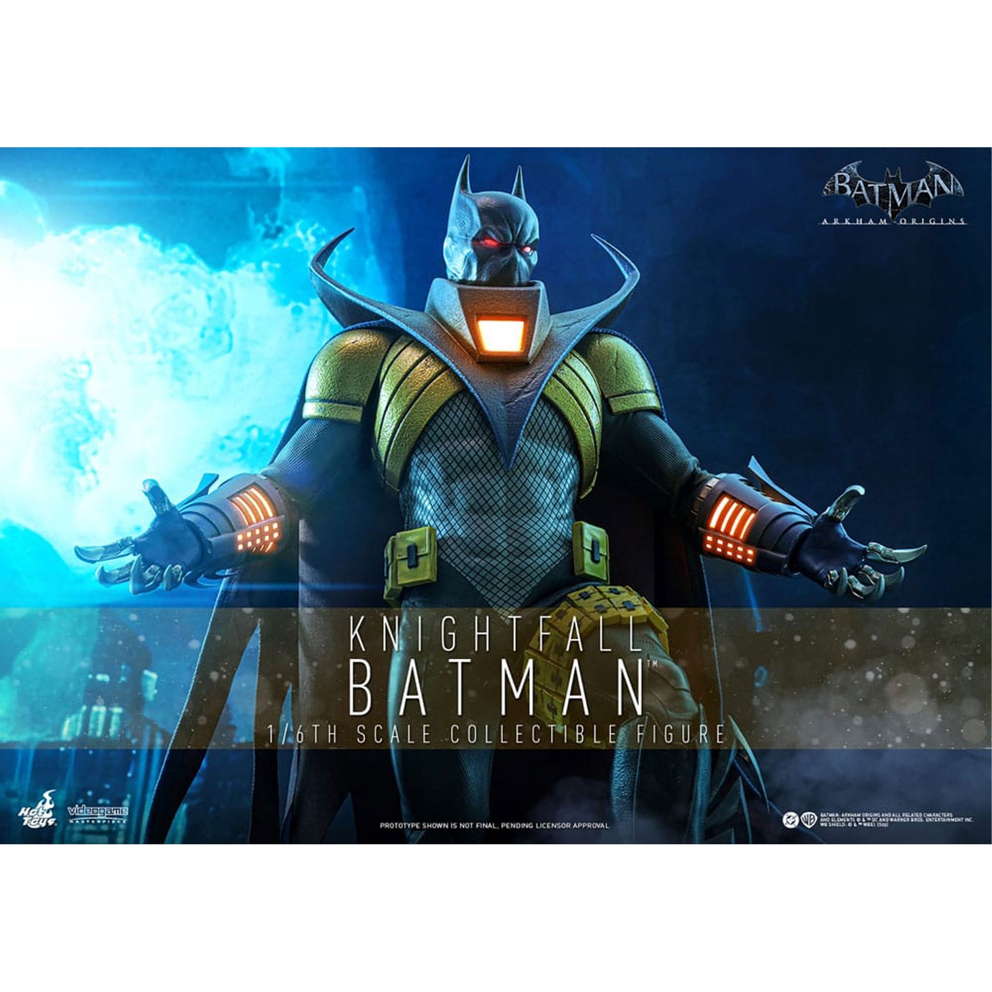 Batman: Arkham Origins Videogame Masterpiece 1/6 Knightfall Batman -Action Figuuri