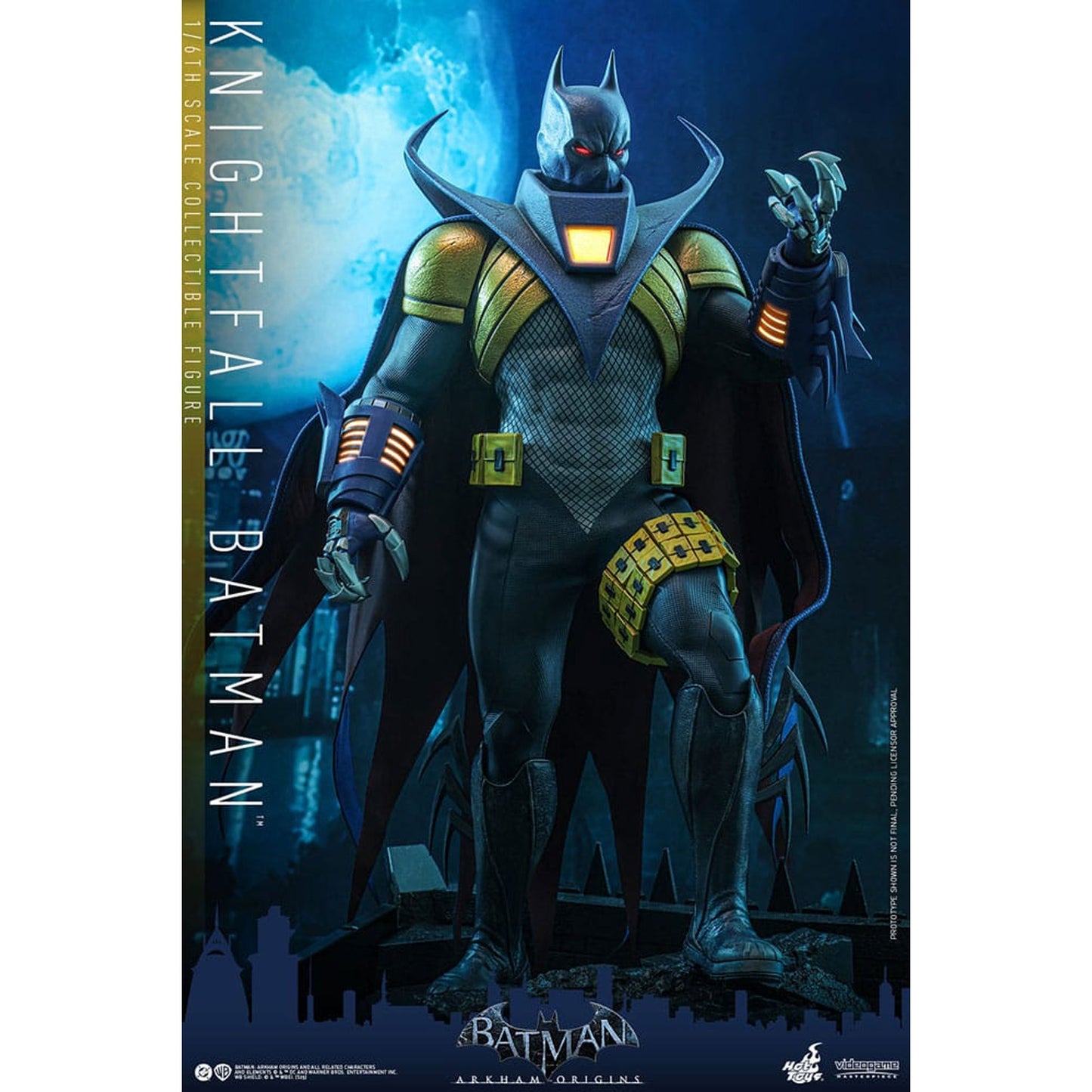 Batman: Arkham Origins Videogame Masterpiece Action Figure 1/6 Knightfall Batman
