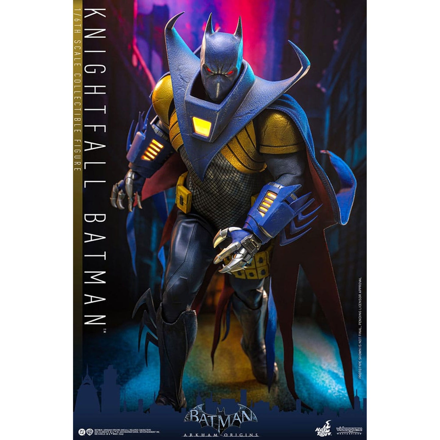 Batman: Arkham Origins Videogame Masterpiece Action Figure 1/6 Knightfall Batman