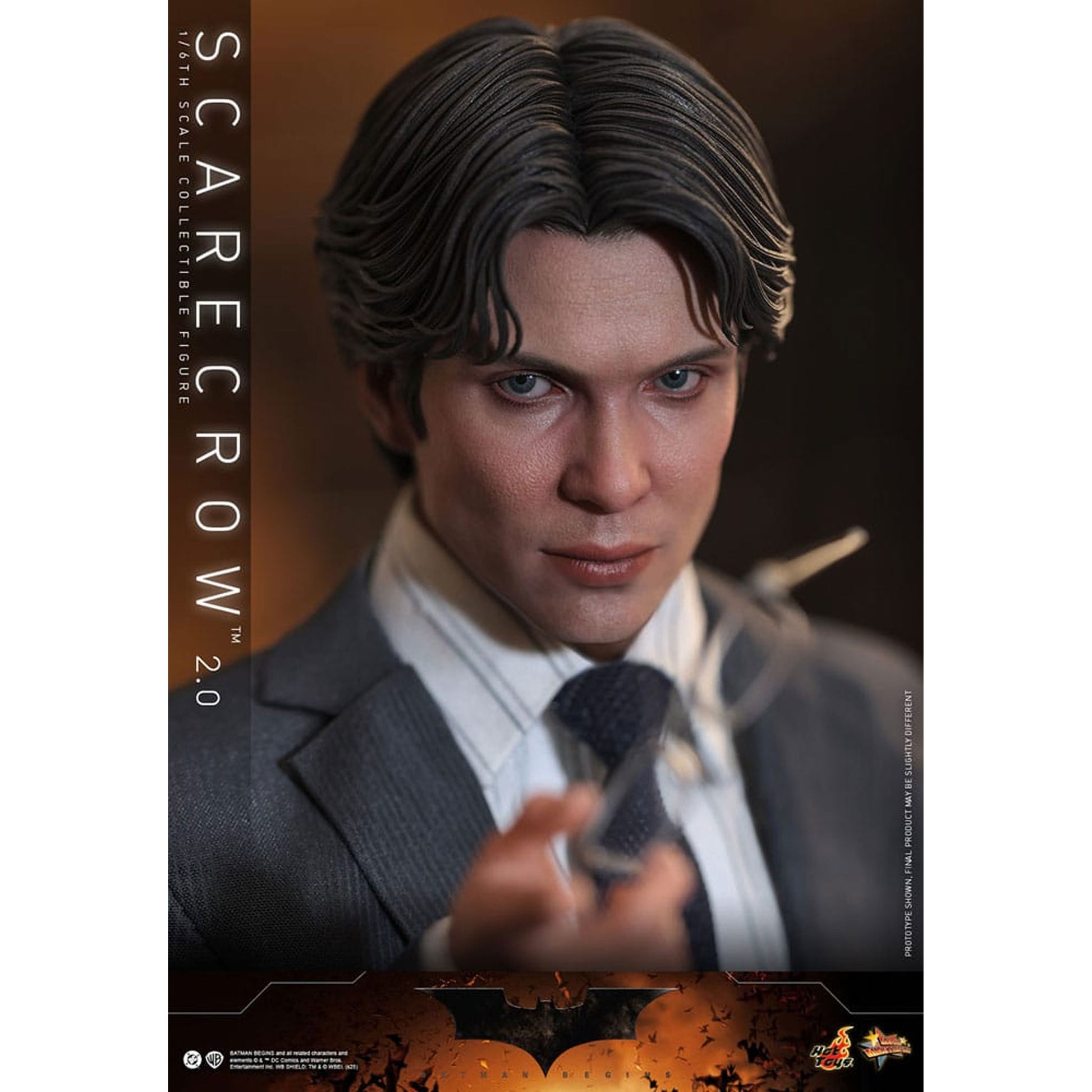 Batman Begins Movie Masterpiece 1/6 Scarecrow 2.0 -Action Figuuri