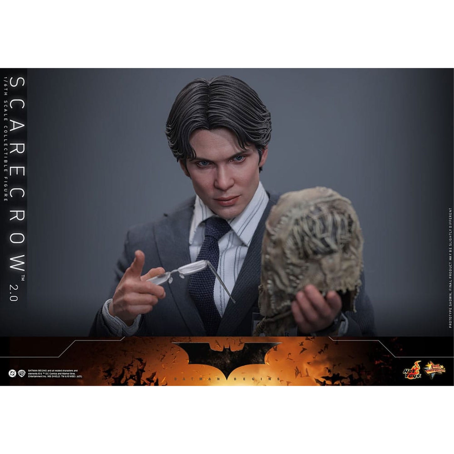 Batman Begins Movie Masterpiece 1/6 Scarecrow 2.0 -Action Figuuri