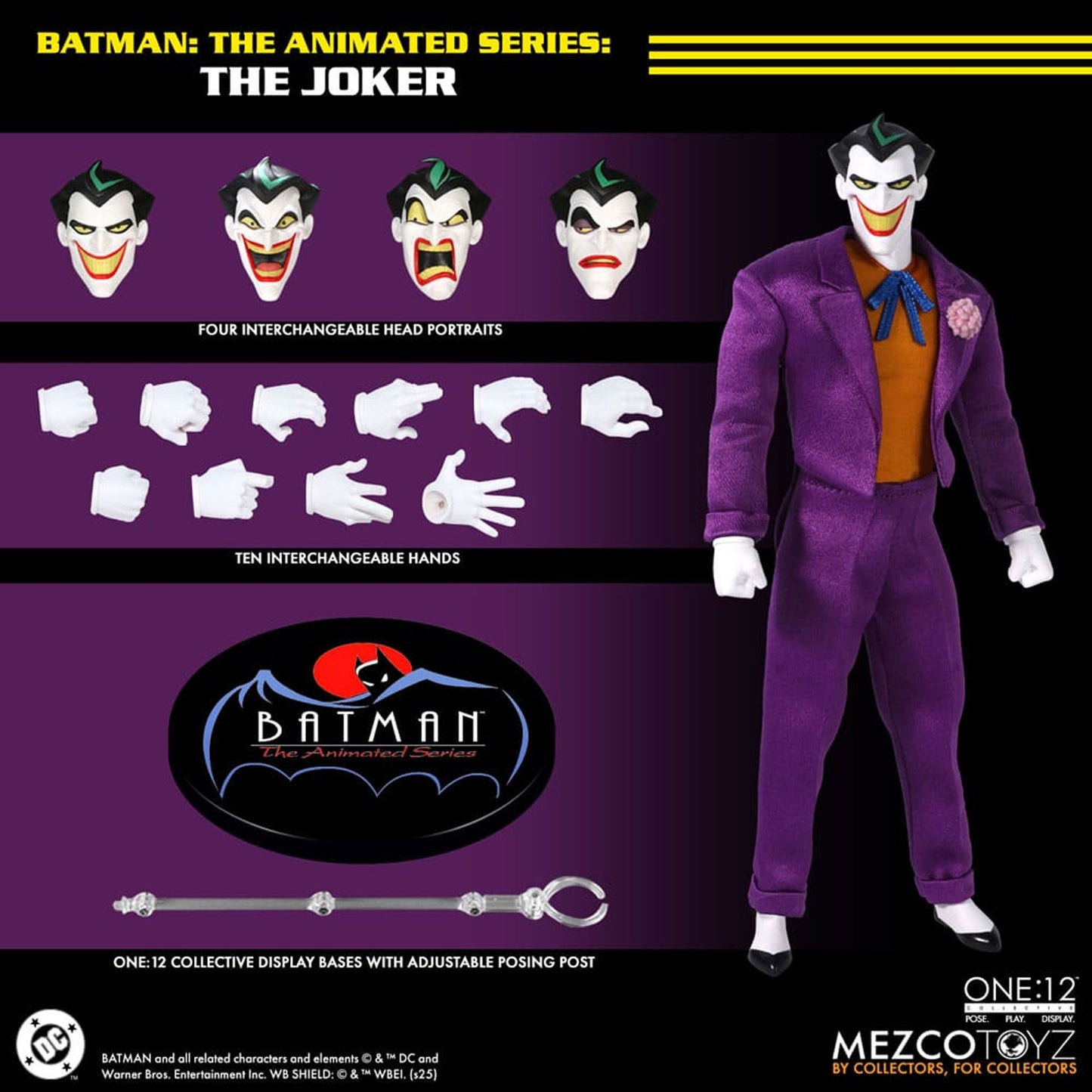 Batman: The Animated Series Action Figure 1/12 The Joker