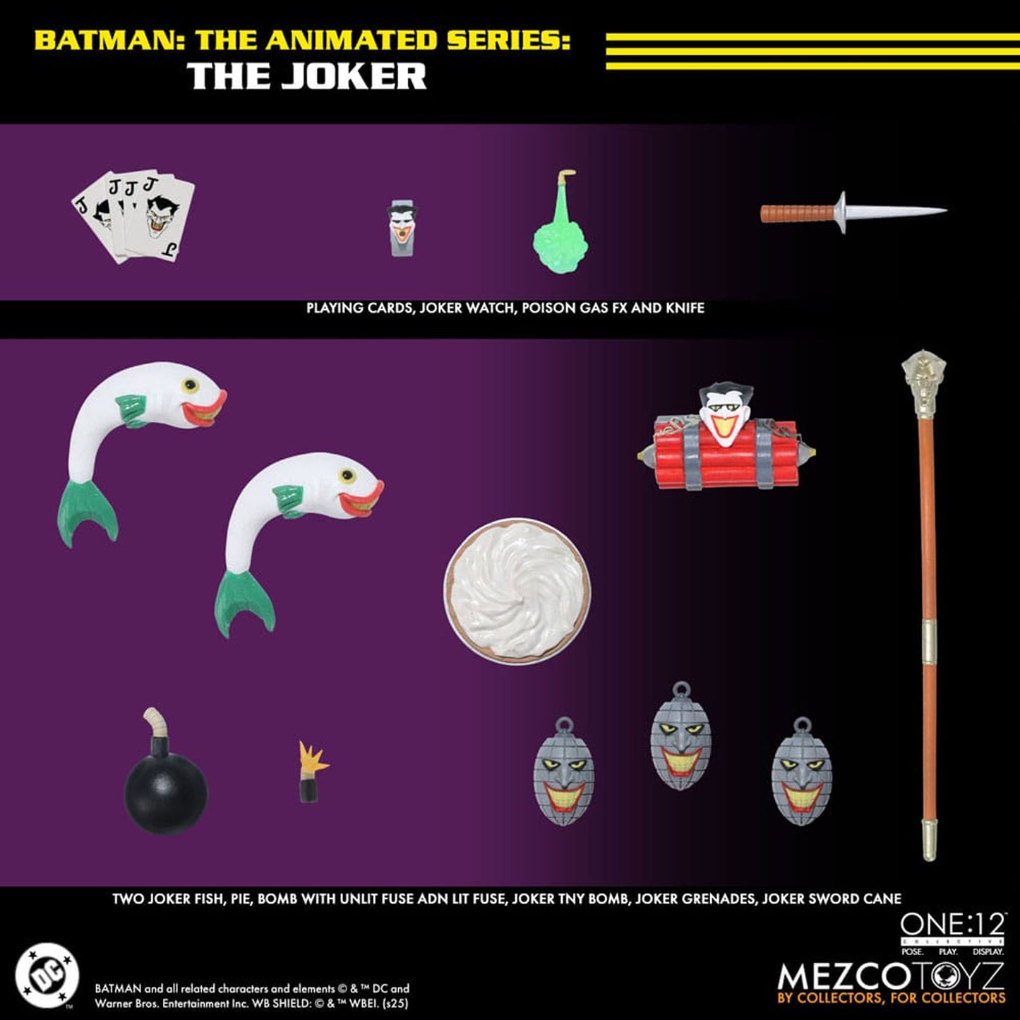 Batman: The Animated Series Action Figure 1/12 The Joker