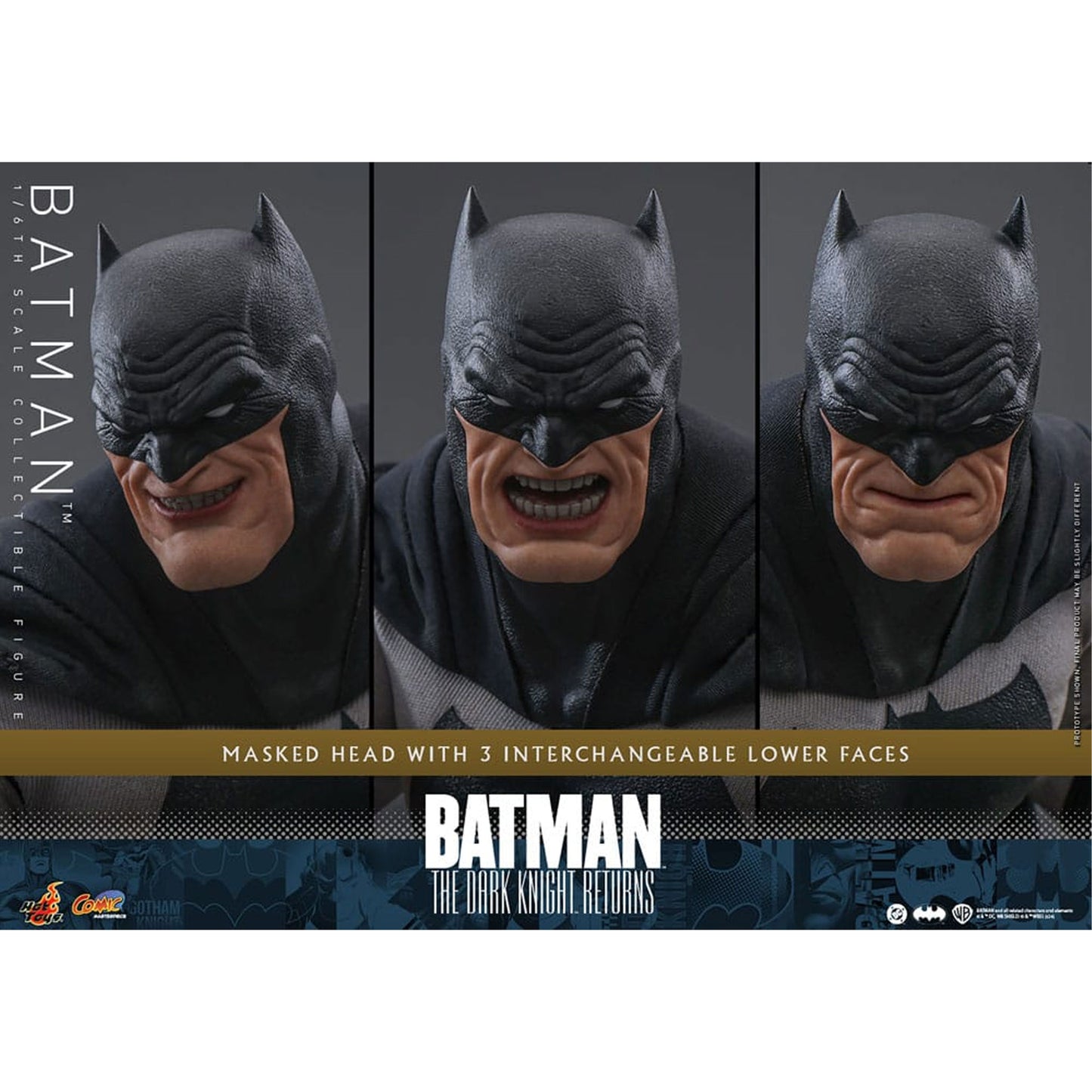 Batman: The Dark Knight Returns Comic Masterpiece 1/6 Batman