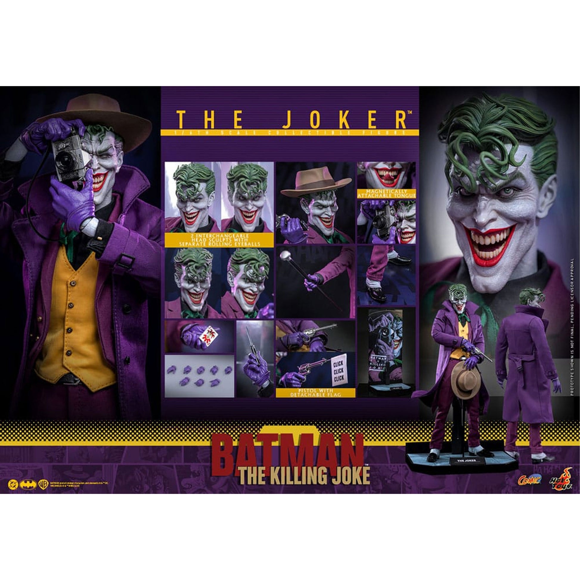Batman: The Killing Joke 1/6 The Joker -Action Figuuri