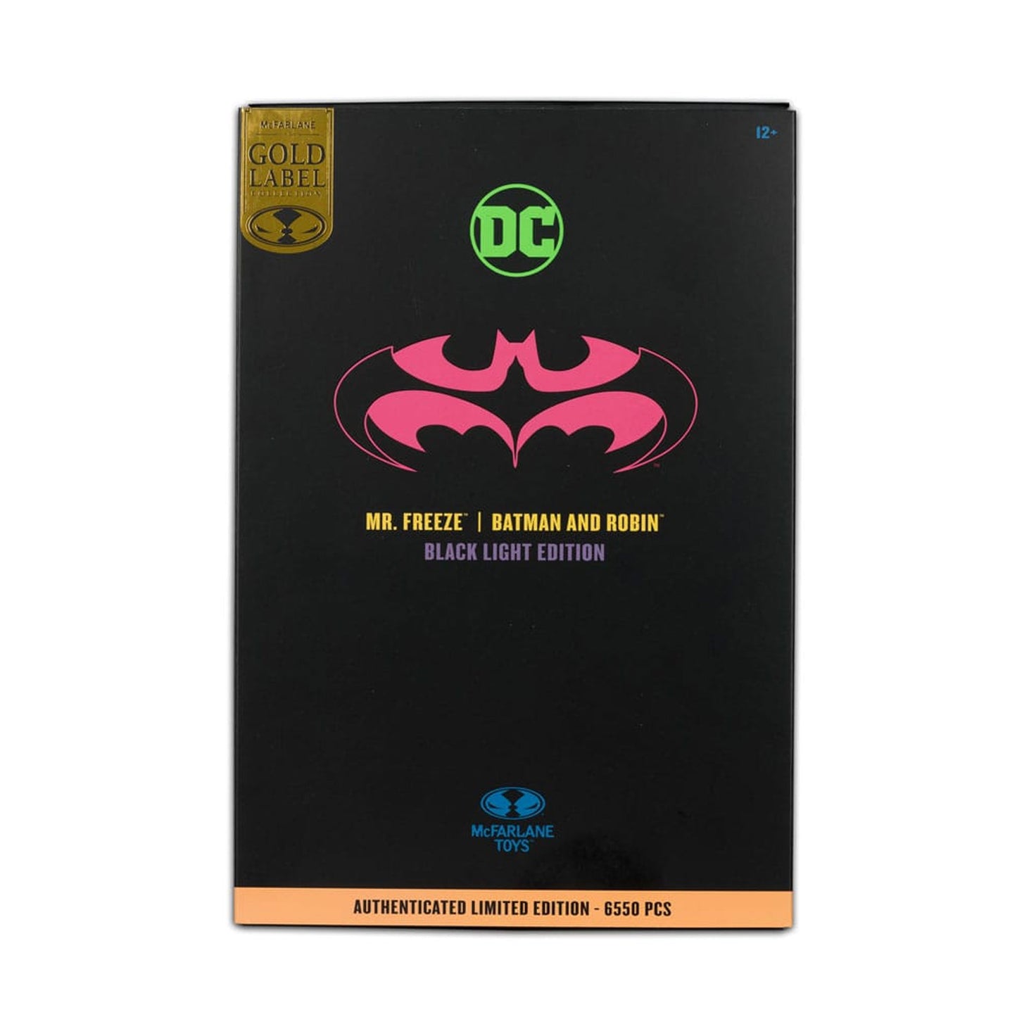 Batman & Robin DC Multiverse Action Figure Mr. Freeze (Black Light Edition) (Gold Label)