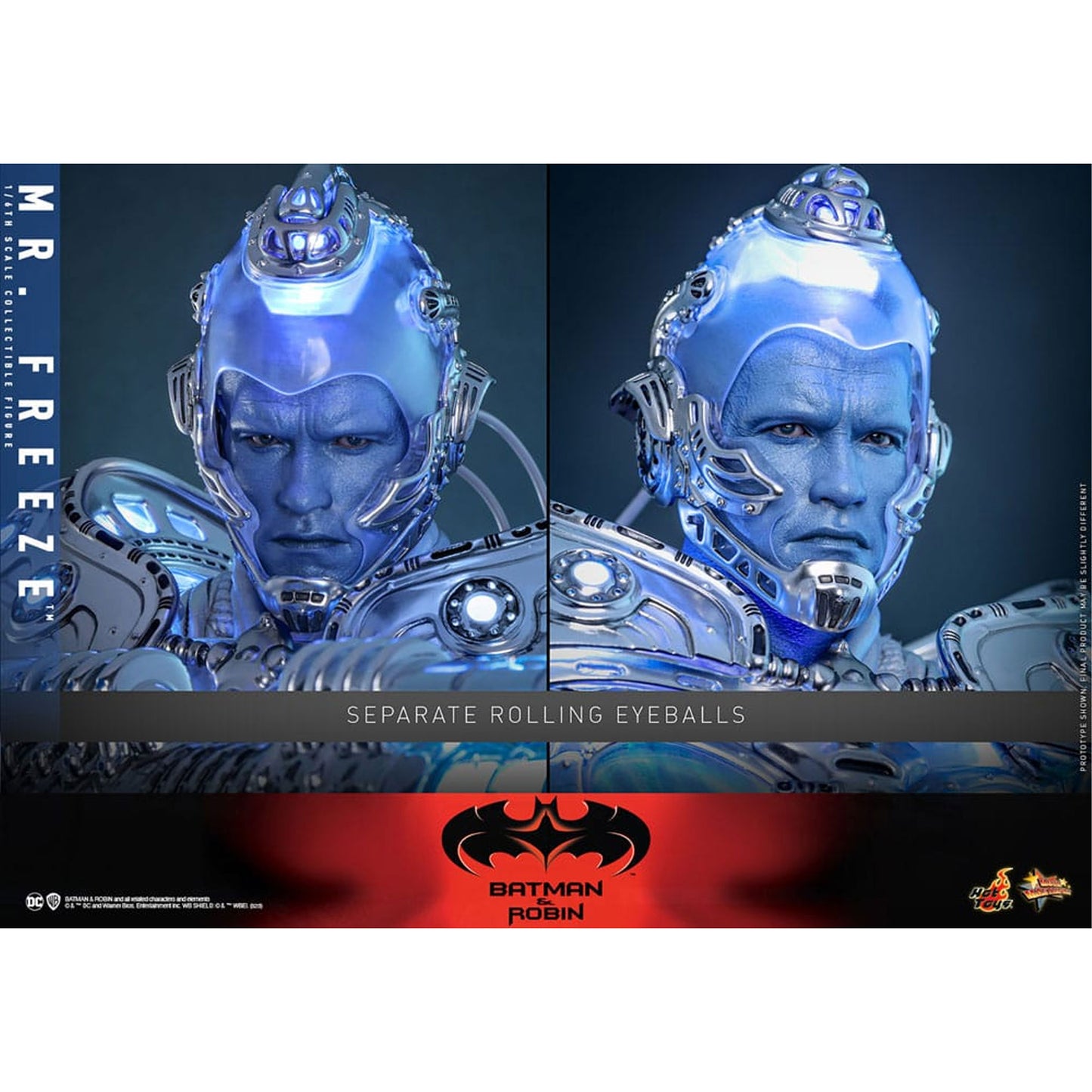Batman & Robin Movie Masterpiece Action Figure 1/6 Mr. Freeze