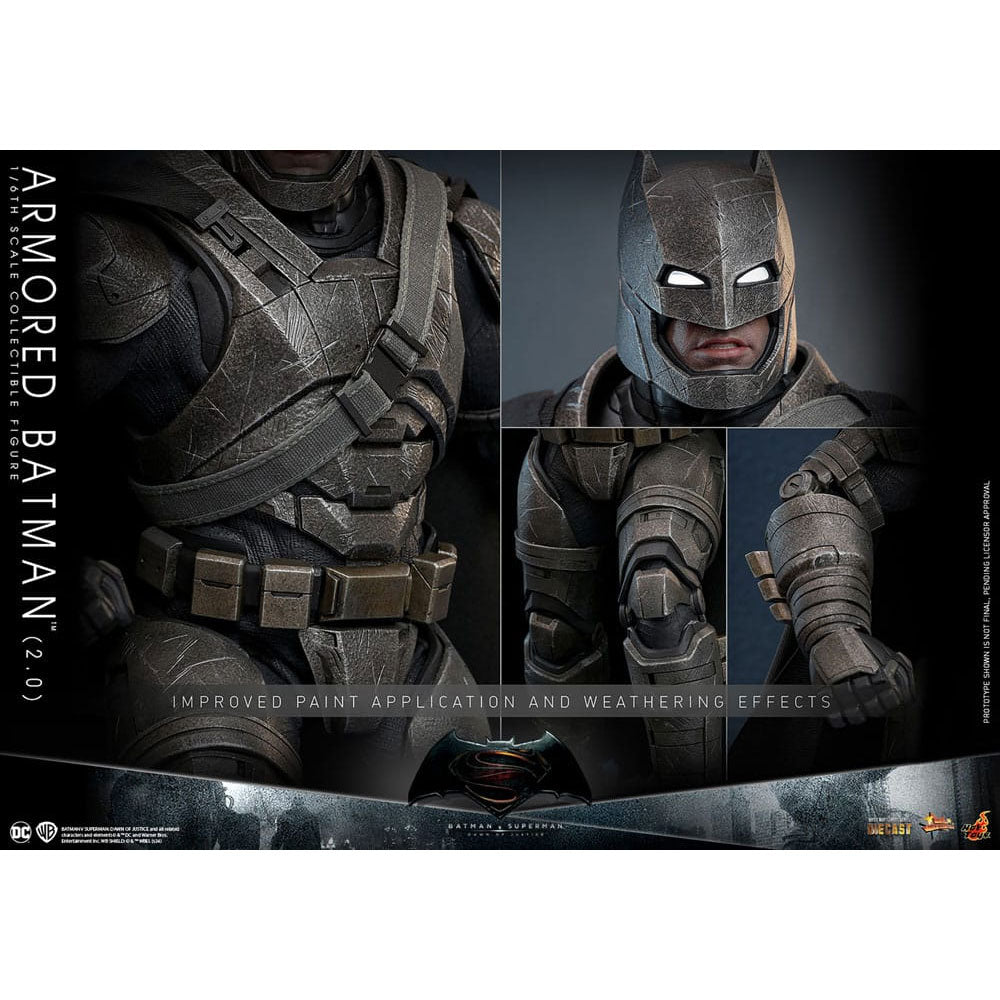 Batman v Superman: Dawn of Justice Movie Masterpiece 1/6 Armored Batman 2.0