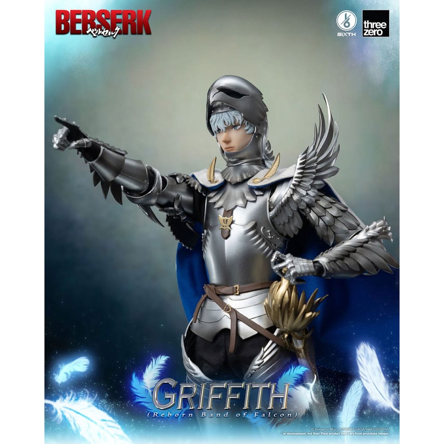 Berserk Action Figure 1/6 Griffith (Reborn Band of Falcon)