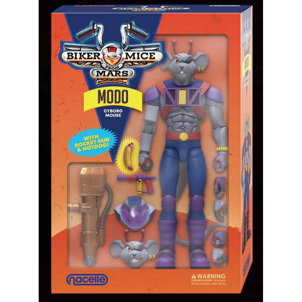 Biker Mice From Mars Modo -Action Figuuri