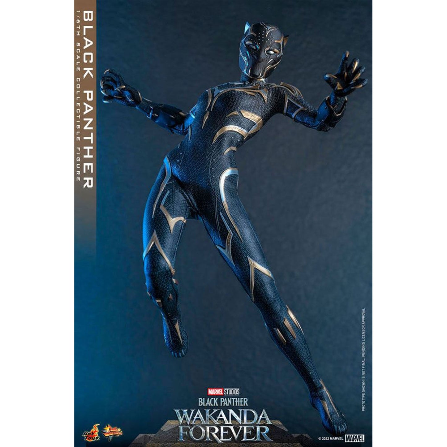 Black Panther: Wakanda Forever Movie Masterpiece 1/6 Black Panther