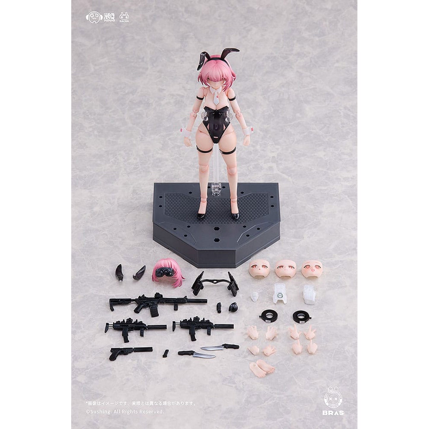 Bunny Rapid Action Squad Action Figure 1/12 Commando Belka
