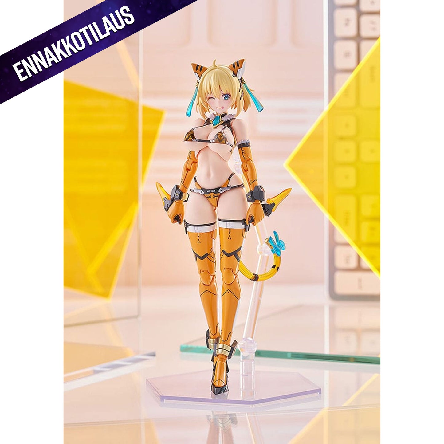 Bunny Suit Planning Plastic Model Kit PLAMAX BP-02 Sophia F. Shirring Tiger Armor Ver.