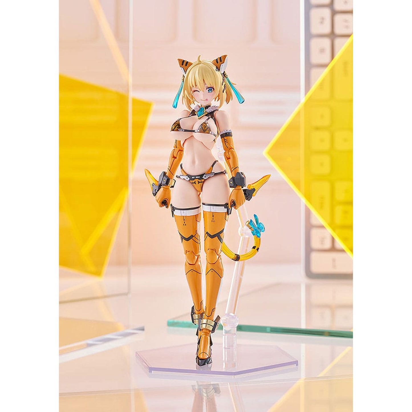 Bunny Suit Planning Plastic Model Kit PLAMAX BP-02 Sophia F. Shirring Tiger Armor Ver.