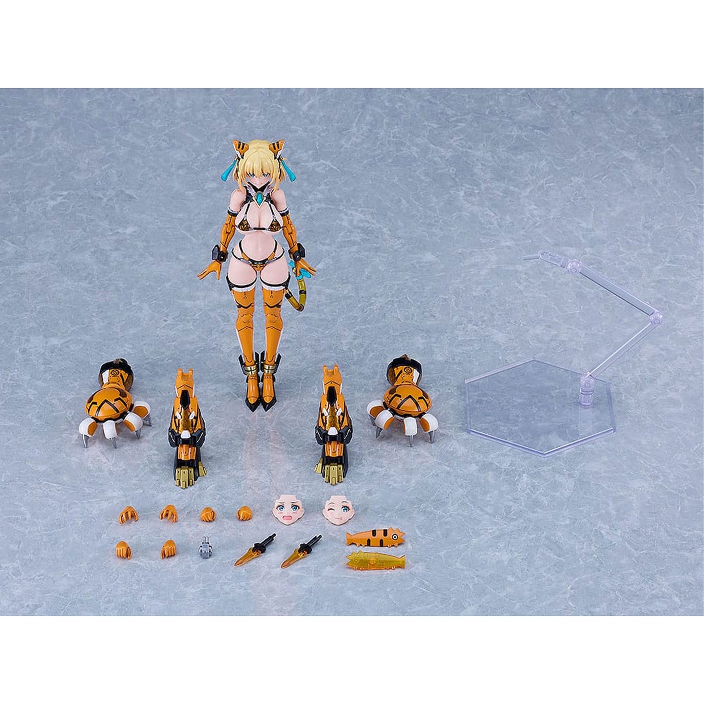 Bunny Suit Planning Plastic Model Kit PLAMAX BP-02 Sophia F. Shirring Tiger Armor Ver.