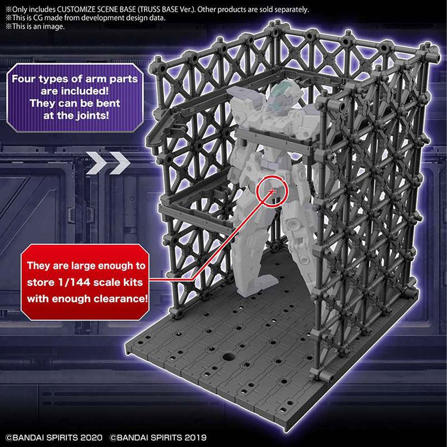 Customize scene base truss base ver