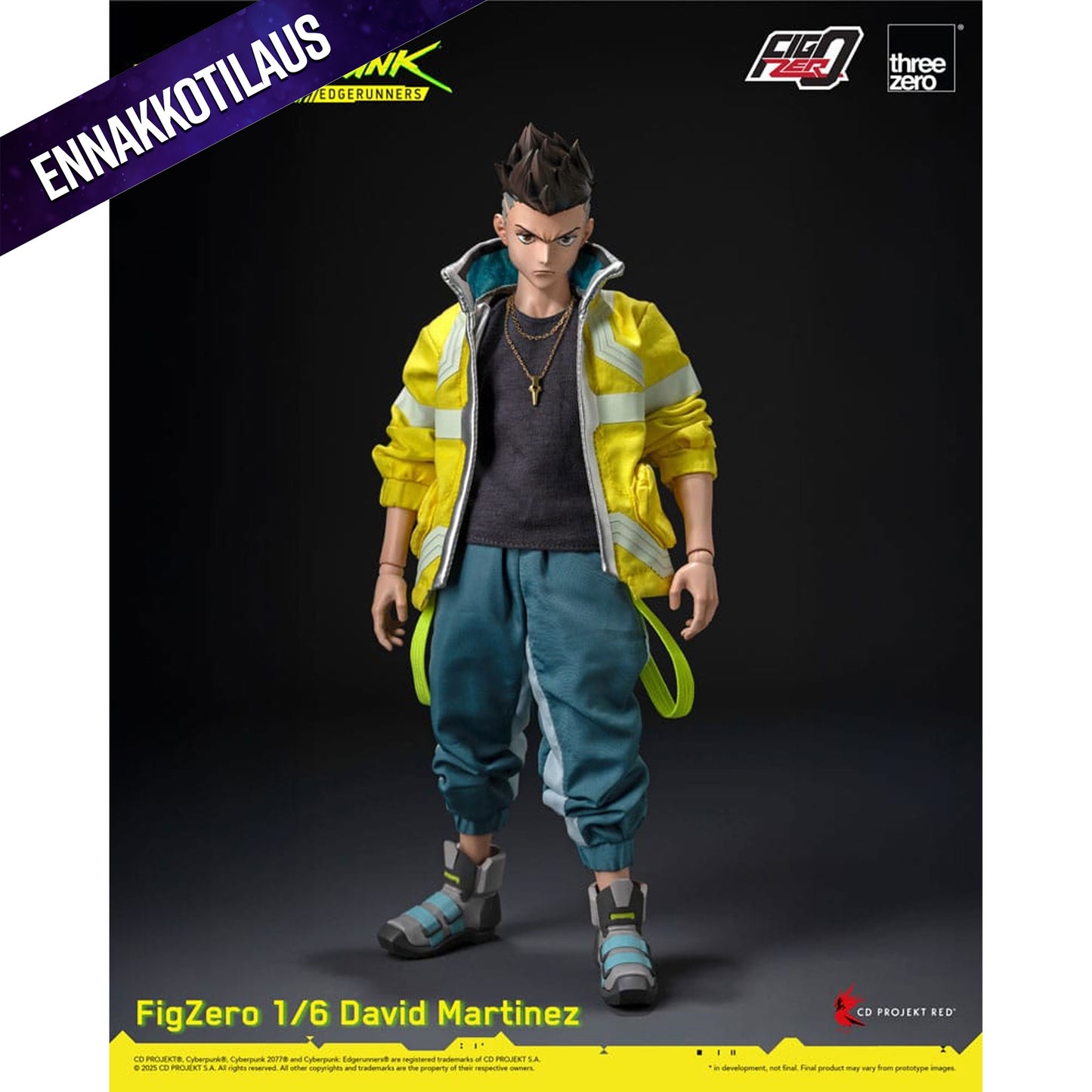 Cyberpunk: Edgerunners FigZero Action Figure 1/6 David Martinez