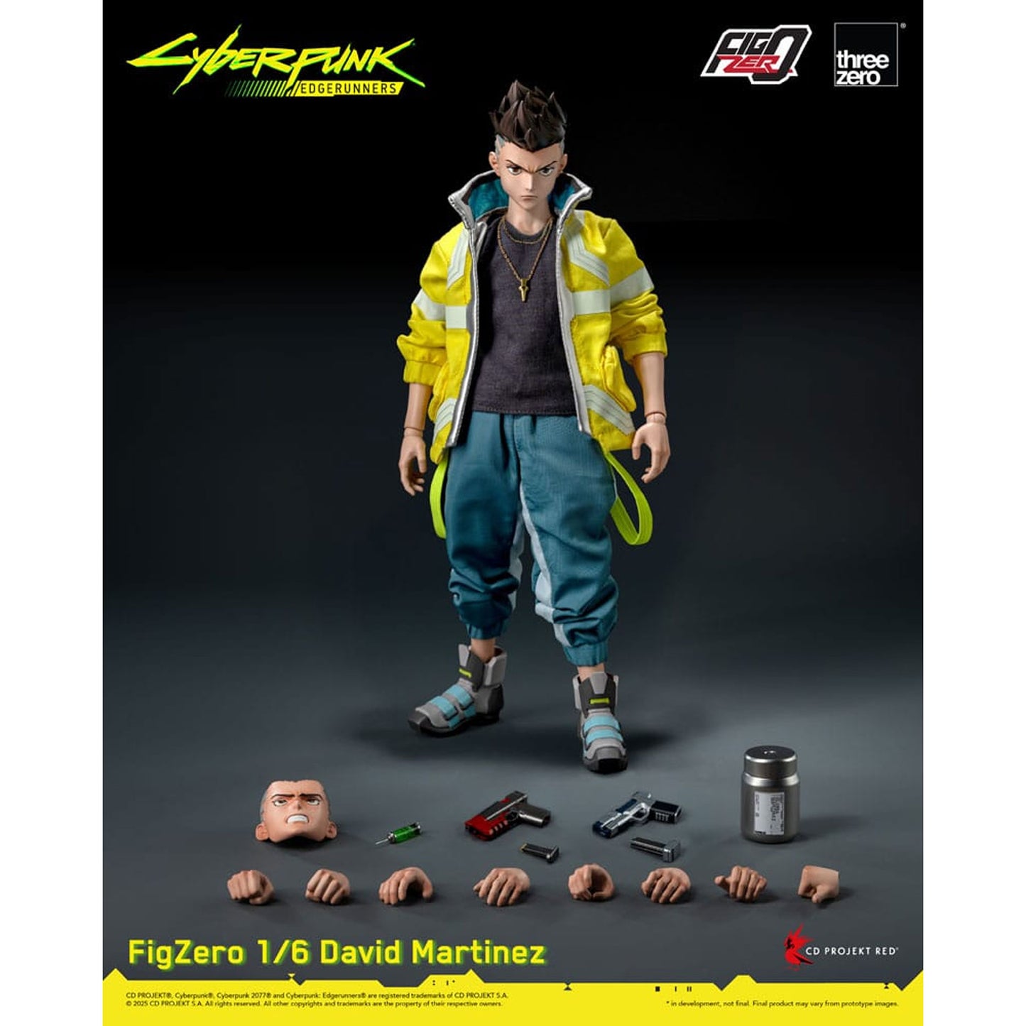 Cyberpunk: Edgerunners FigZero Action Figure 1/6 David Martinez