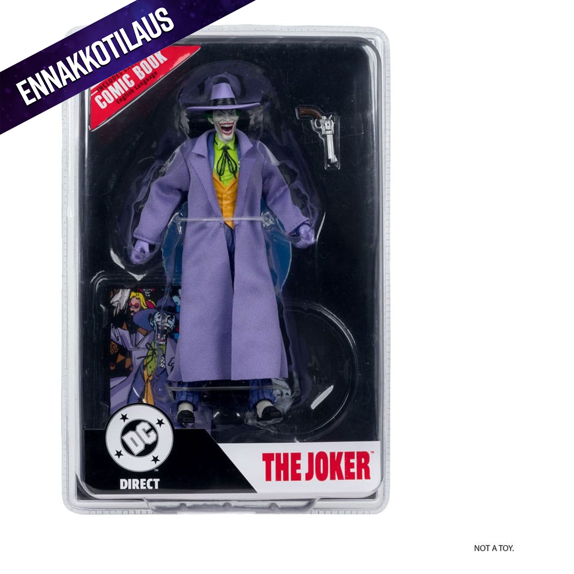 DC Direct Page Punchers The Joker (Crisis on Infinite Earths) -Action Figure