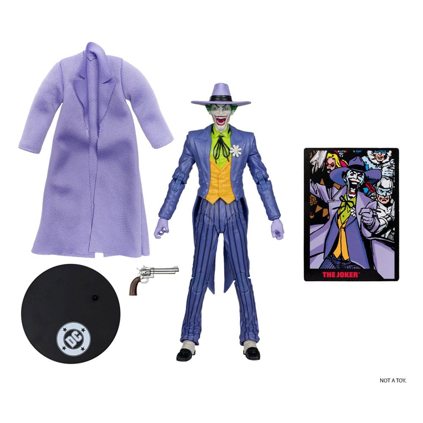DC Direct Page Punchers Action Figure The Joker (Crisis on Infinite Earths)