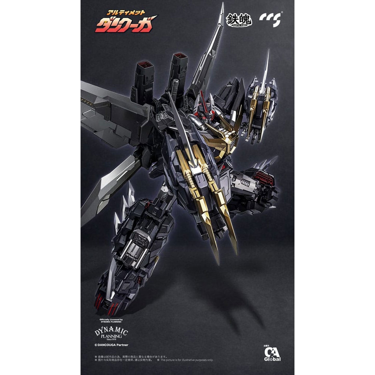 Dancouga Mortal Mind Series Action Figure Ultimate Dancouga