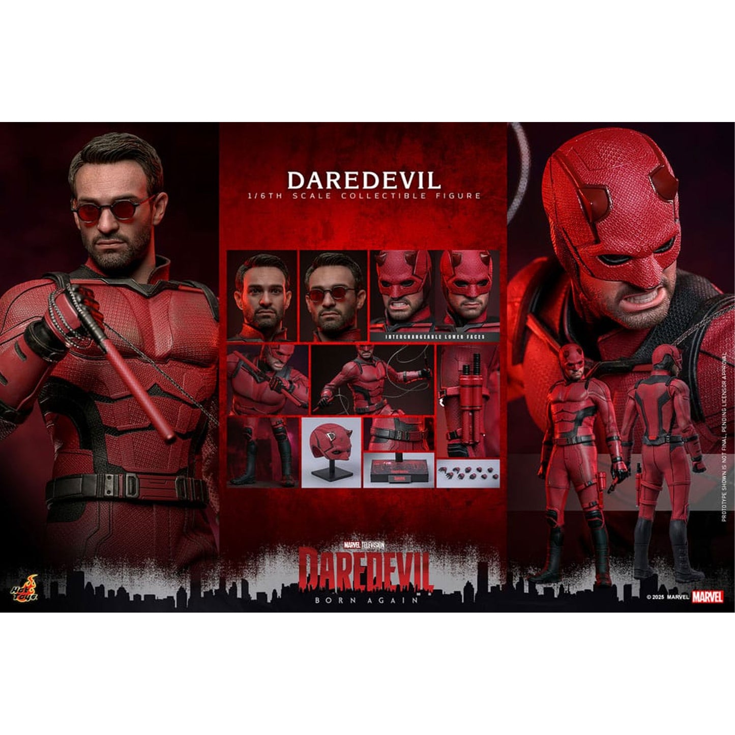 Daredevil: Born Again Action Figure 1/6 Daredevil