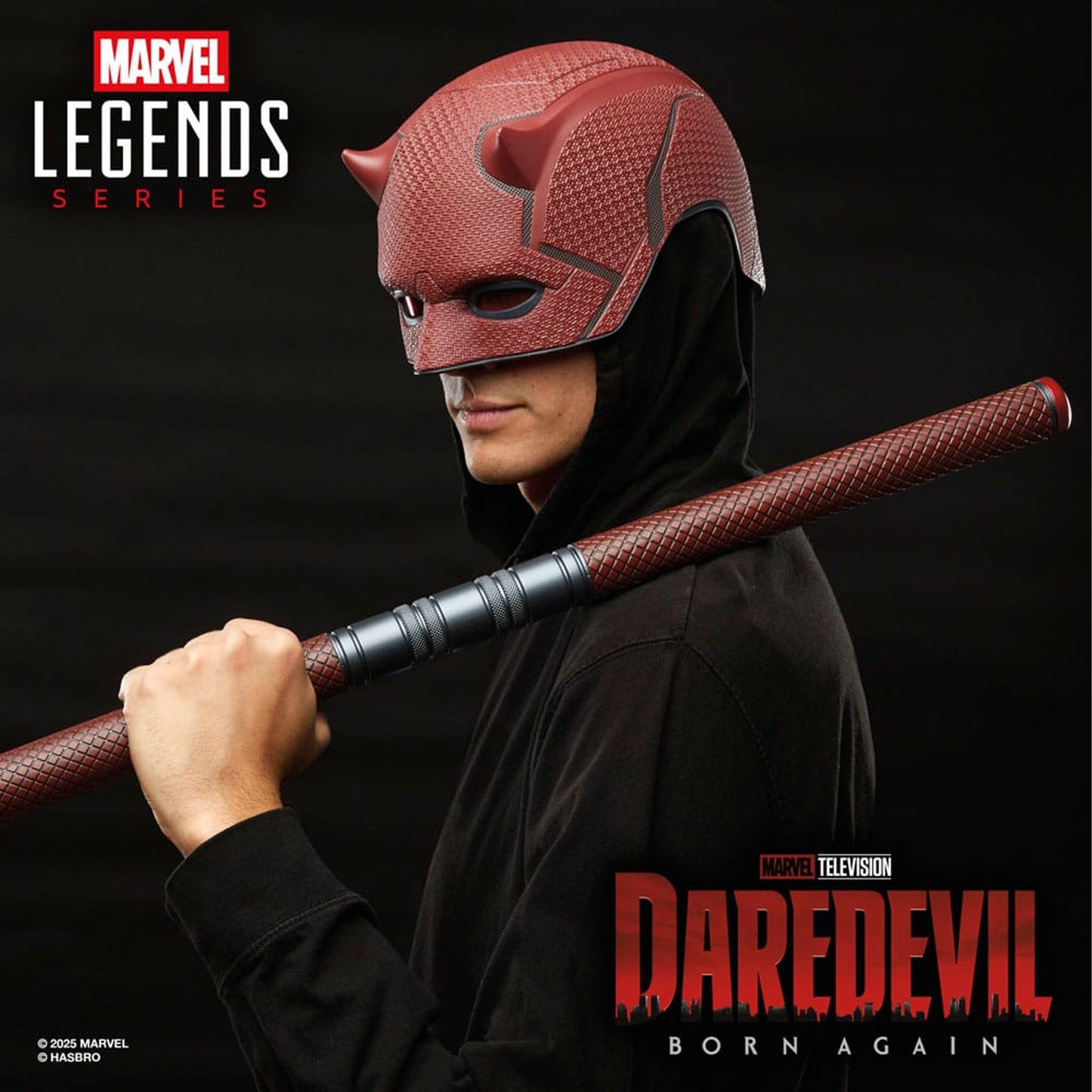 Daredevil: Born Again Premium Roleplay Mask and Billy Club -Replica