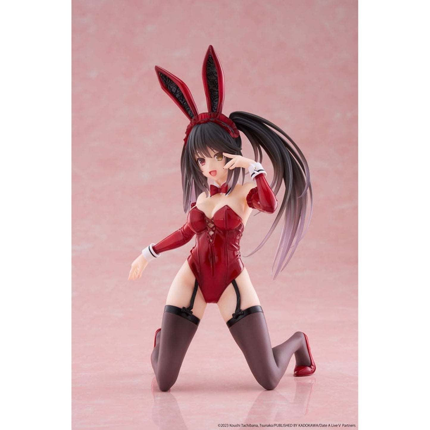 Date A Live V Desktop Cute Figure Kurumi Tokisaki Bunny Ver. -Figuuri